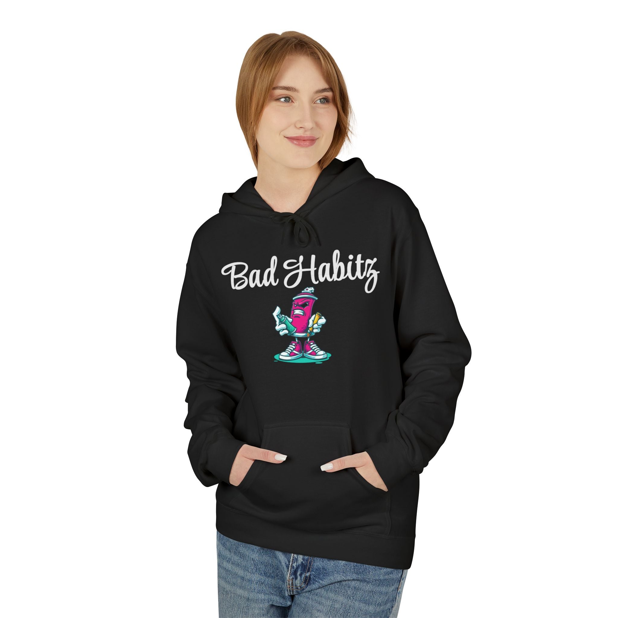 Bad Habitz Hoodie - Image on Front