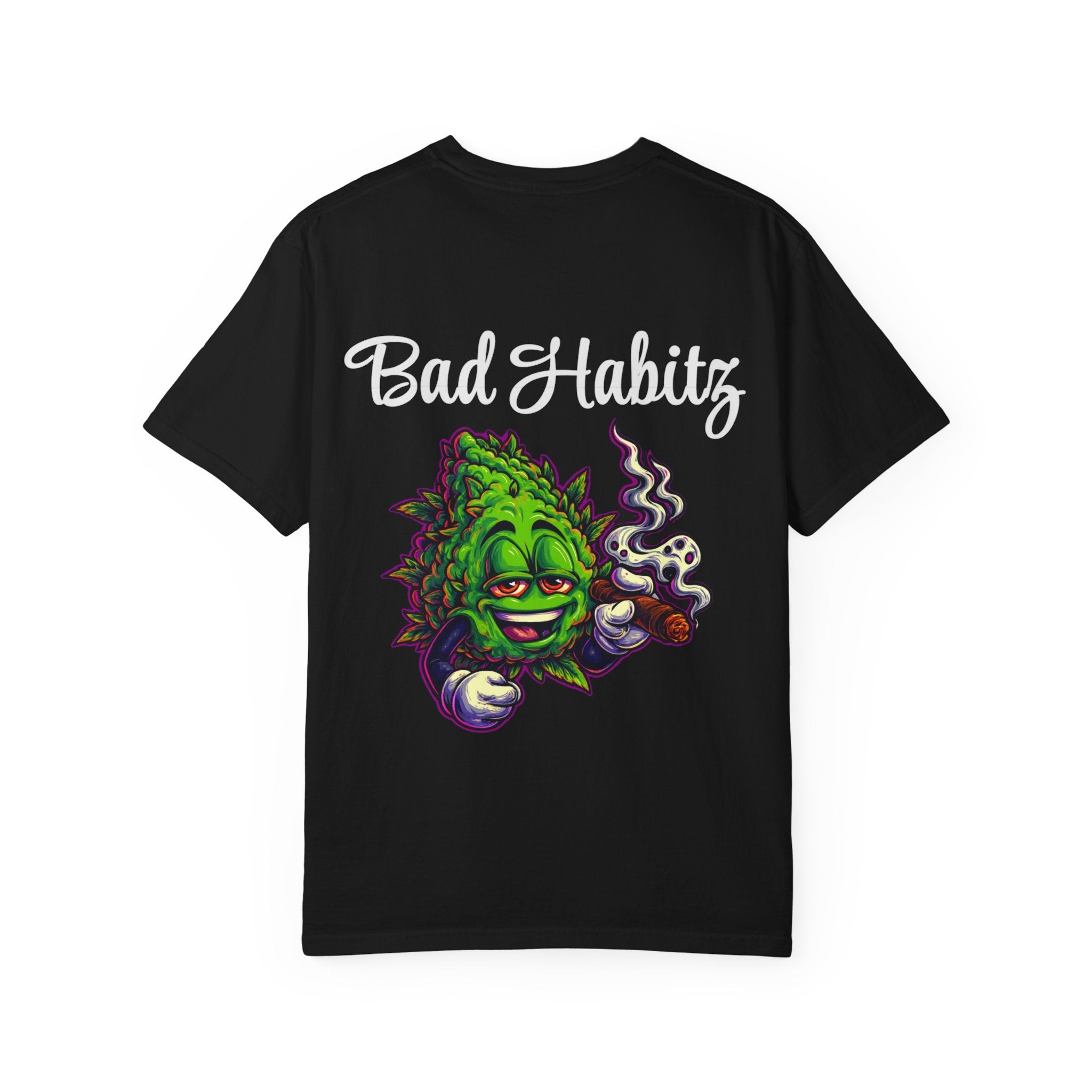 Bad Habits T-shirt - Image on back