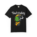 Bad Habits T-shirt - Image on Front