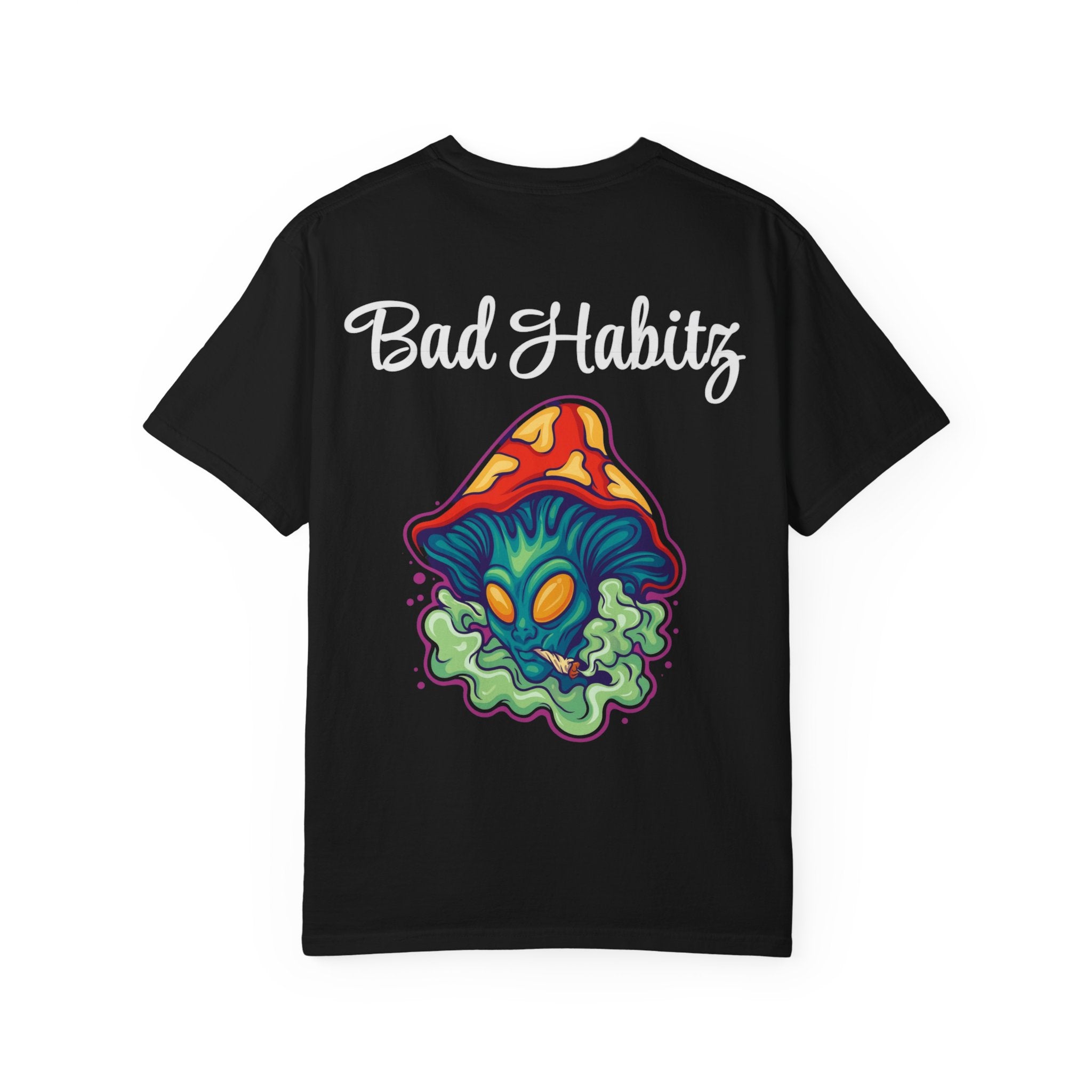 Bad Habits T-shirt - Image on Back