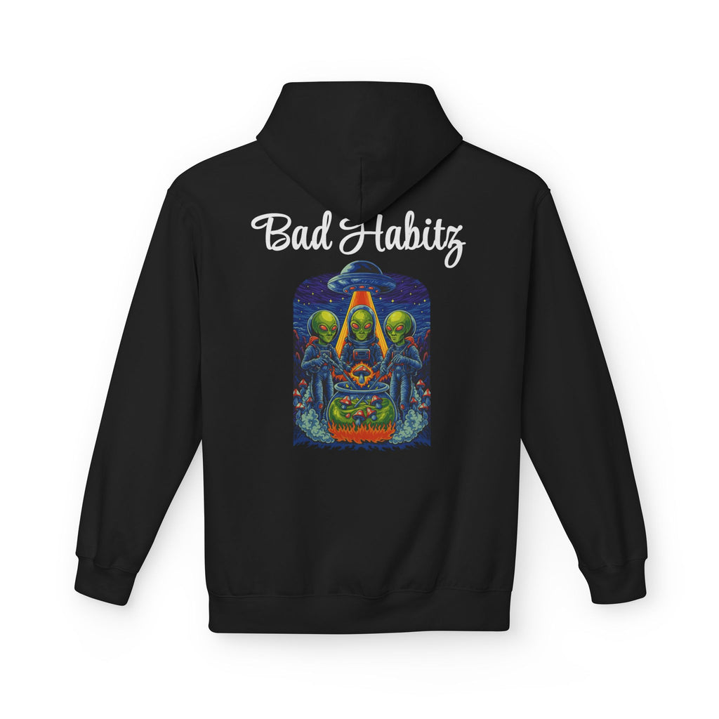 Bad Habitz Hoodie - Image on Back