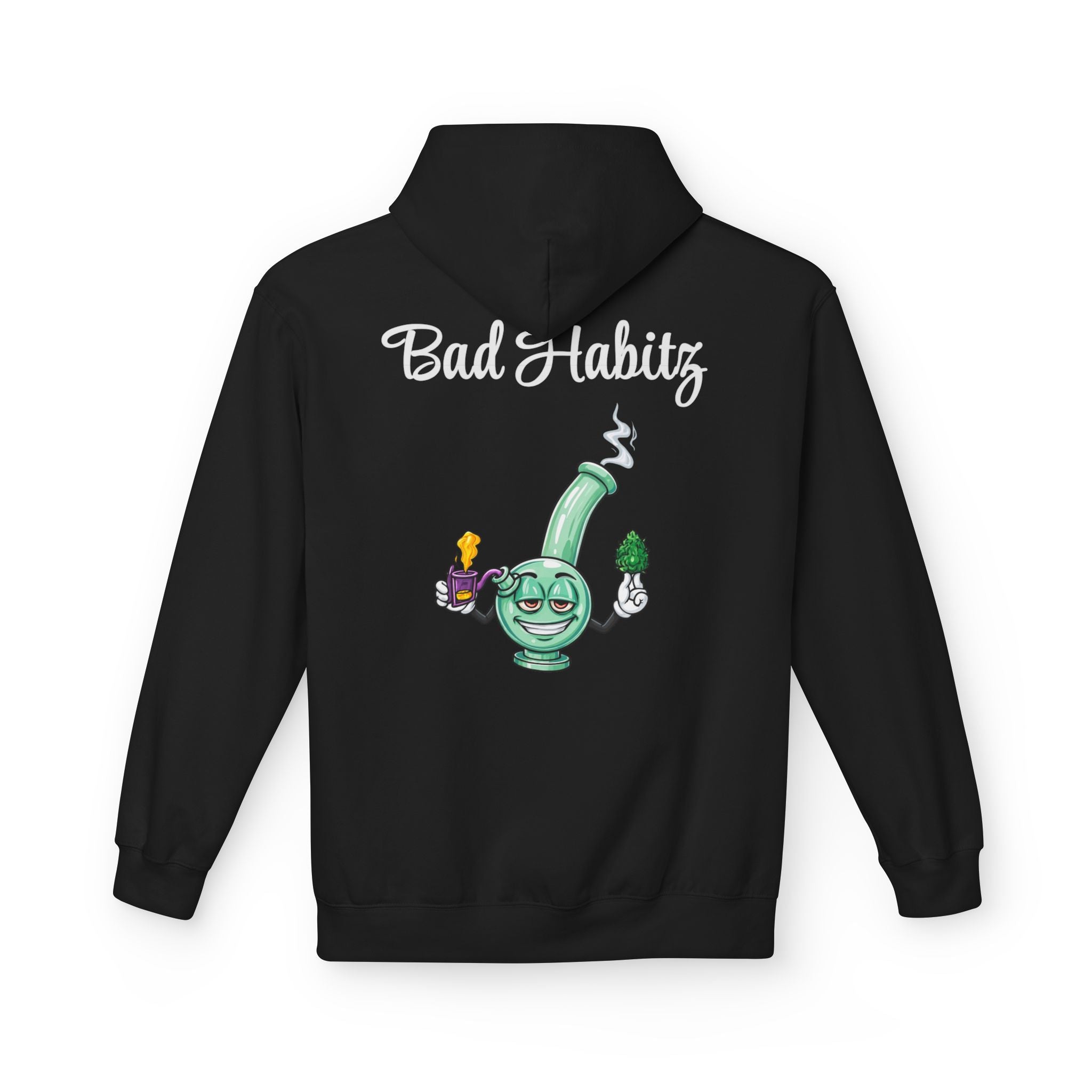 Bad Habitz Hoodie - Image on Back