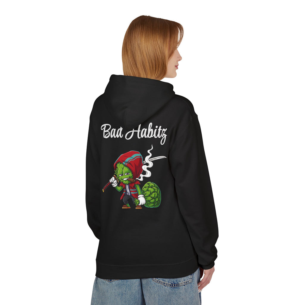 Bad Habitz Hoodie - Image on Back