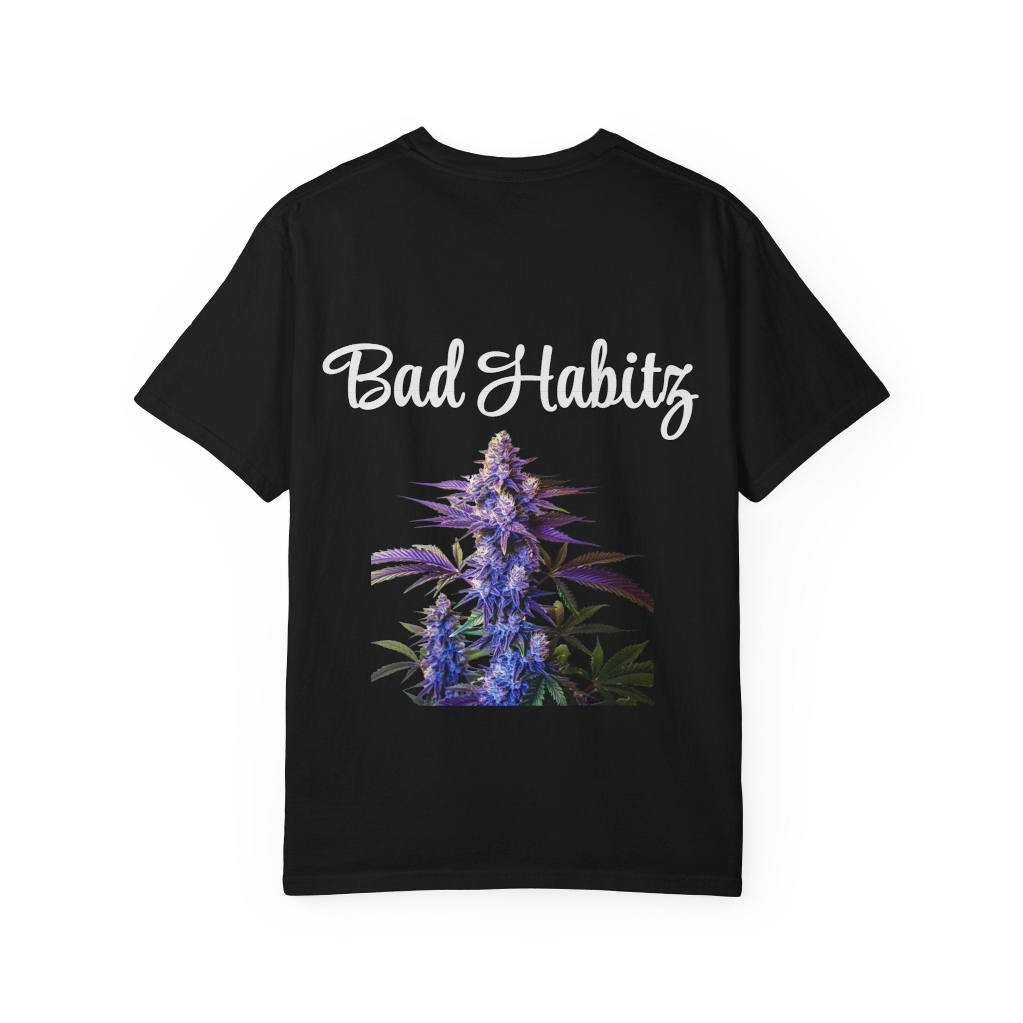 Bad Habits T-shirt - Image on Back