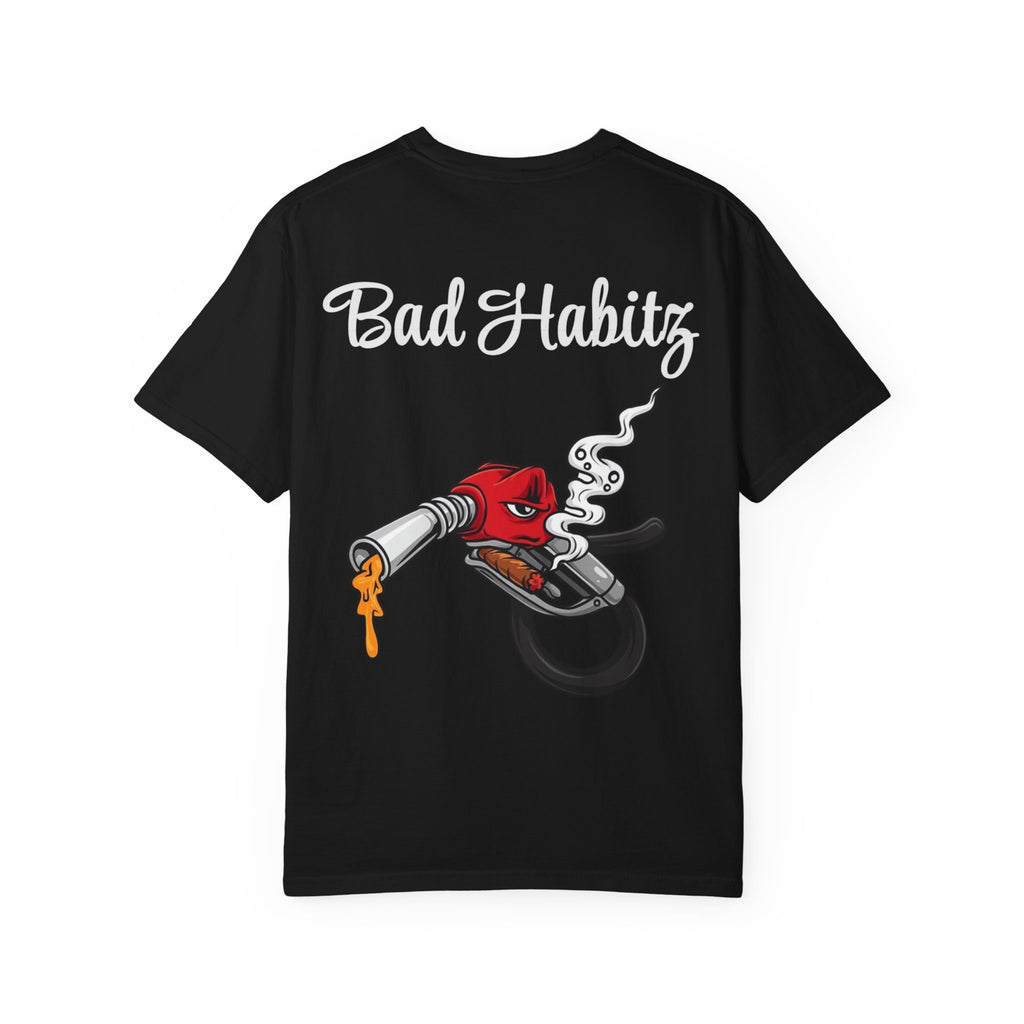 Bad Habits T-shirt - Image on Back