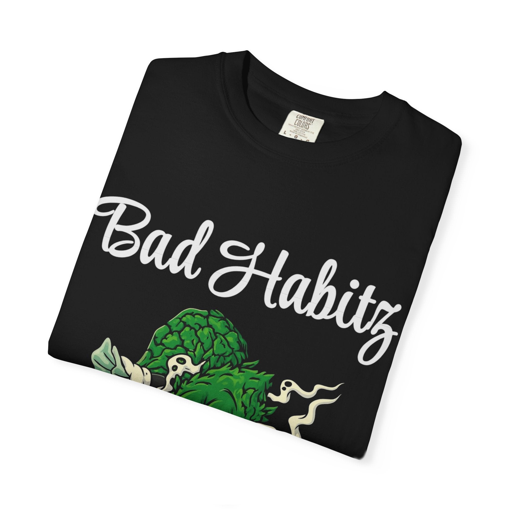 Bad Habits T-shirt - Image on Front