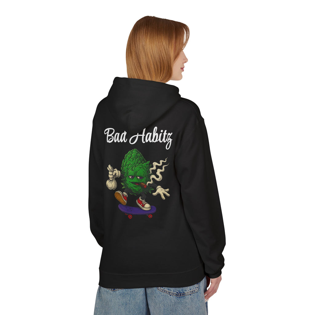 Bad Habitz Hoodie - Image on Back