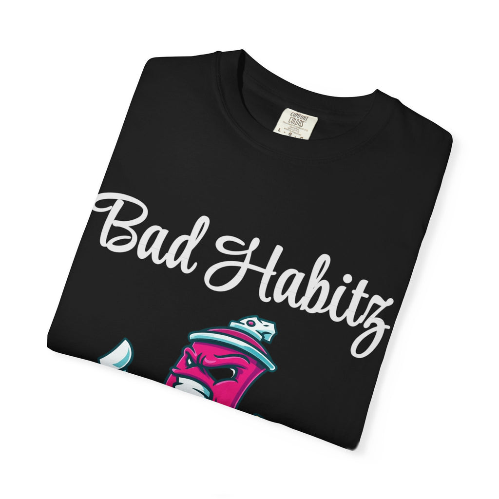 Bad Habits T-shirt - Image on Front