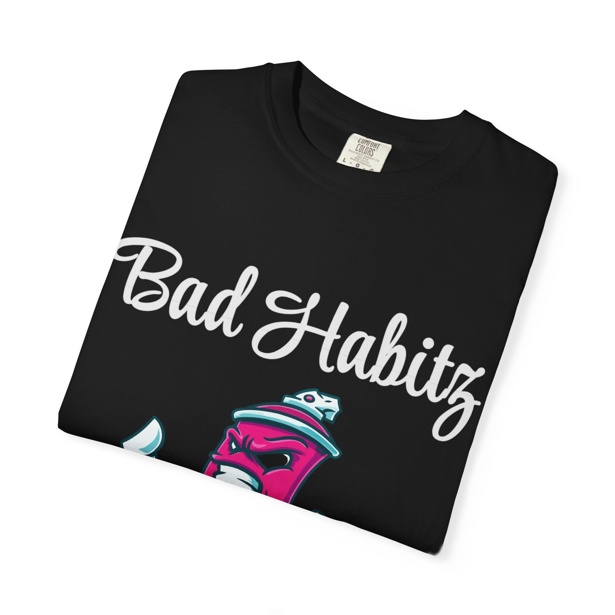 Bad Habits T-shirt - Image on Front
