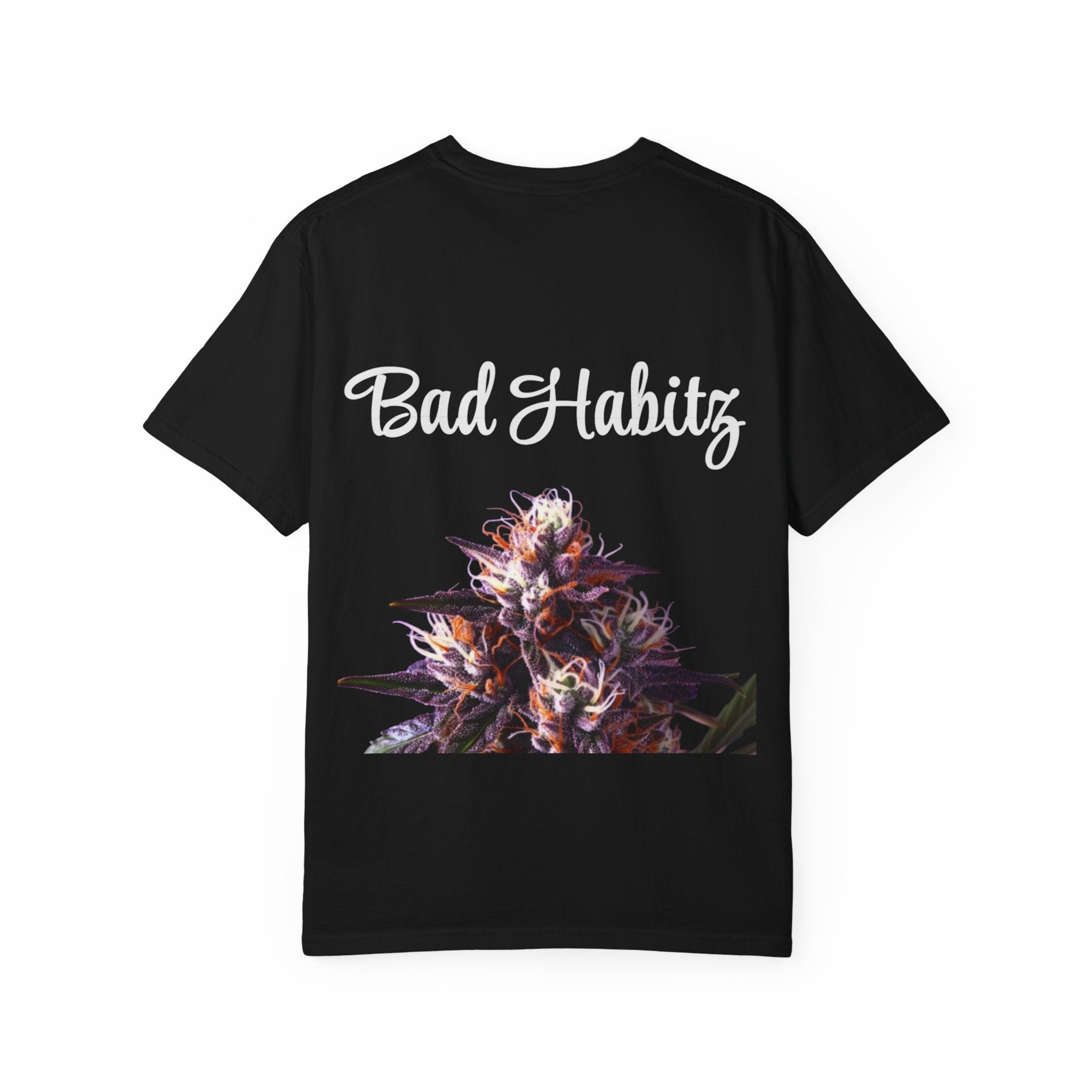 Bad Habits T-shirt - Image on Back