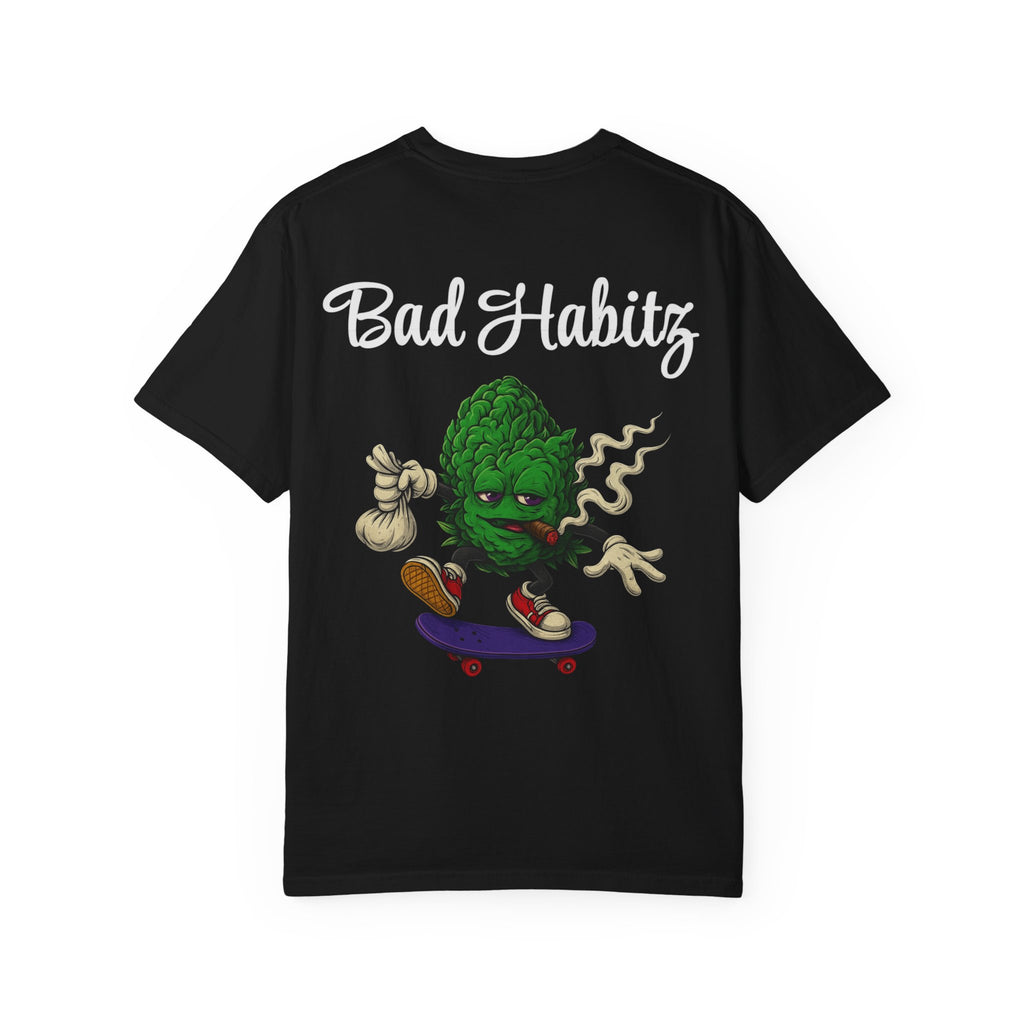 Bad Habits T-shirt - Image on Back