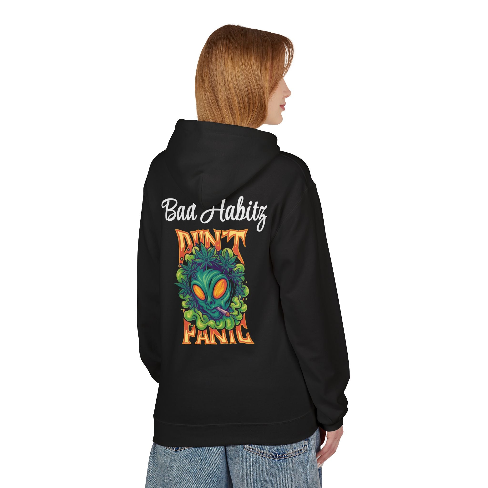 Bad Habitz Hoodie - Image on Back