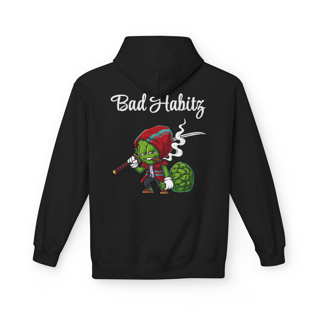 Bad Habitz Hoodie - Image on Back