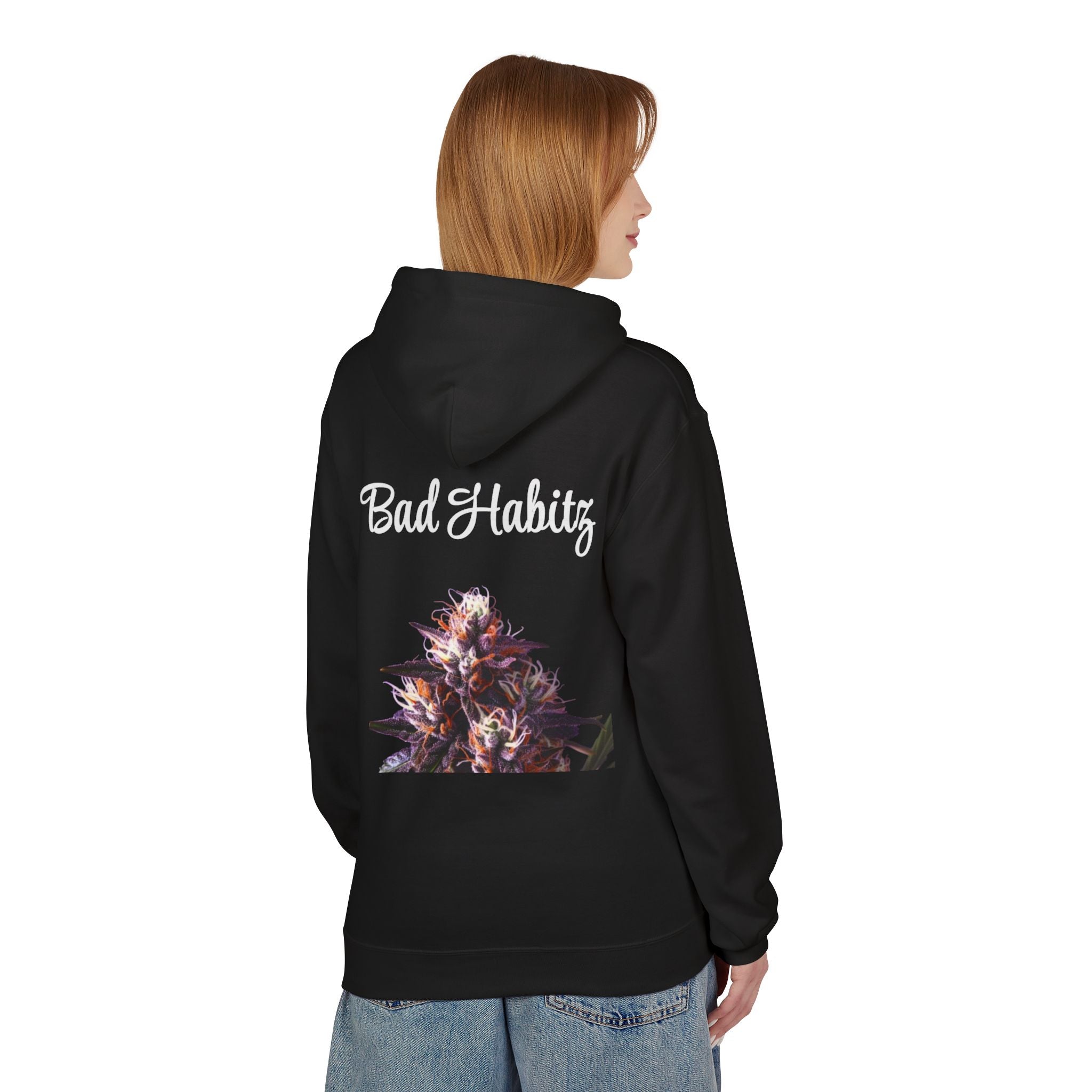 Bad Habitz Hoodie - Image on Back