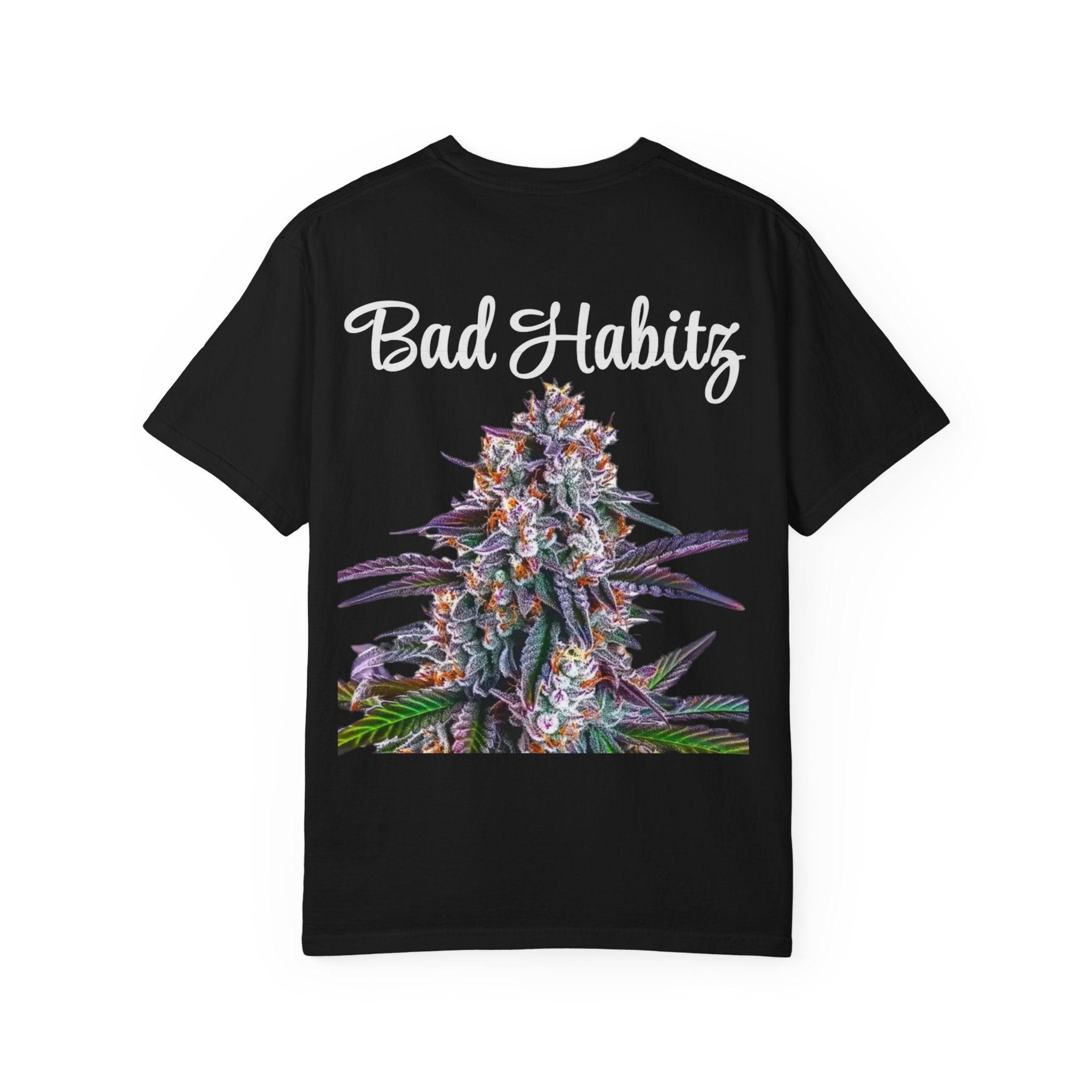 Bad Habits T-shirt - Image on Back