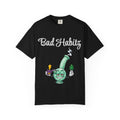 Bad Habits T-shirt - Image on Front