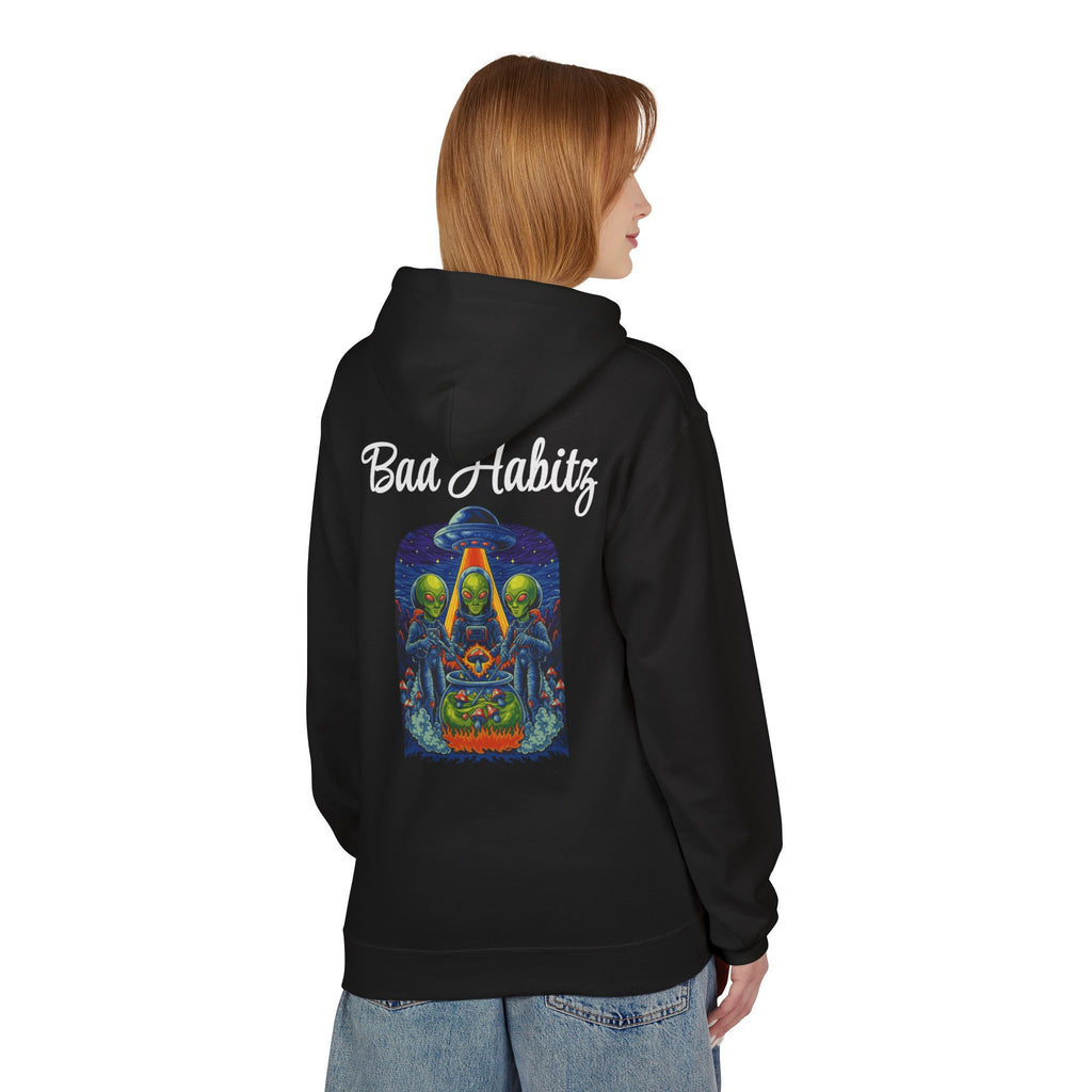Bad Habitz Hoodie - Image on Back