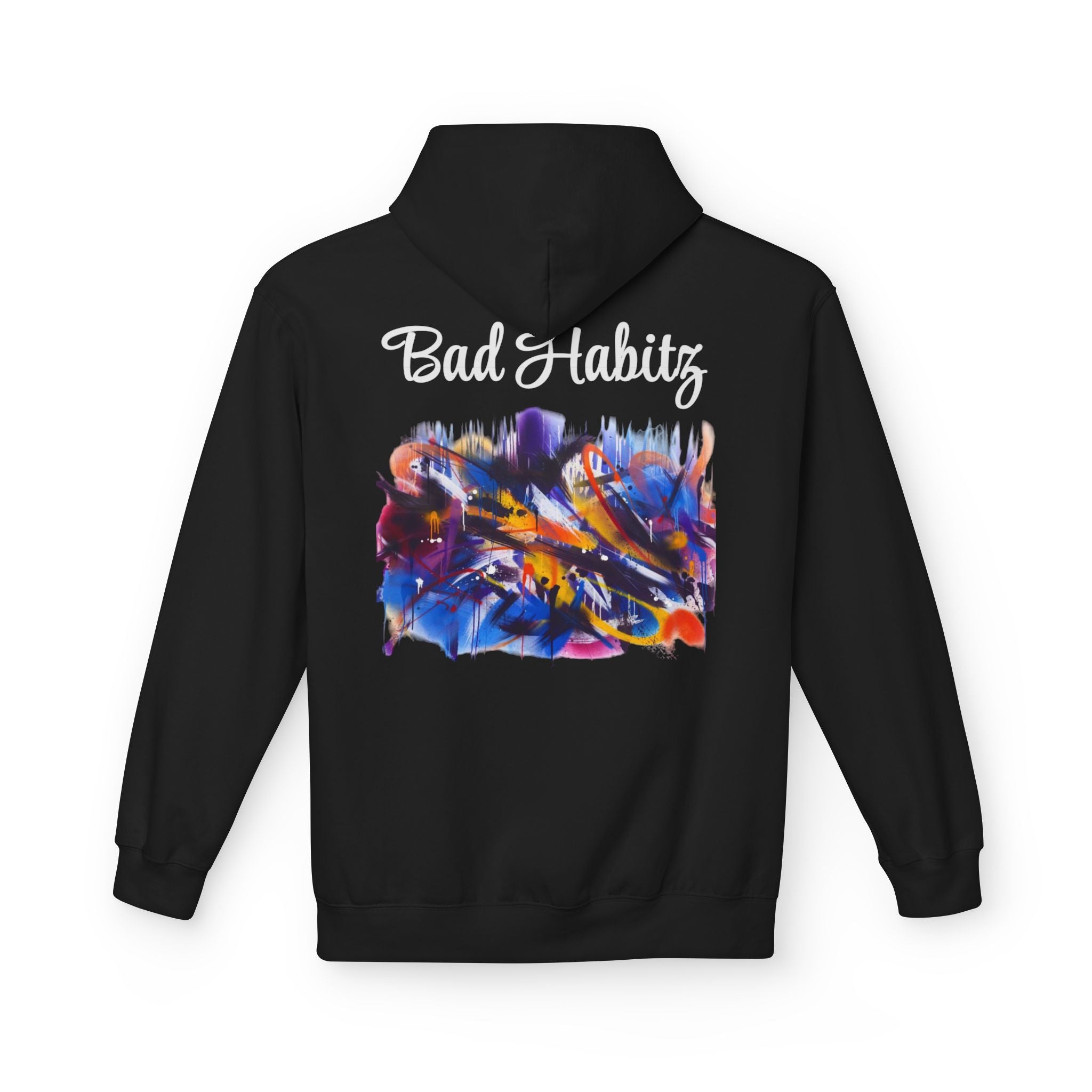 Bad Habitz Hoodie - Image on Back