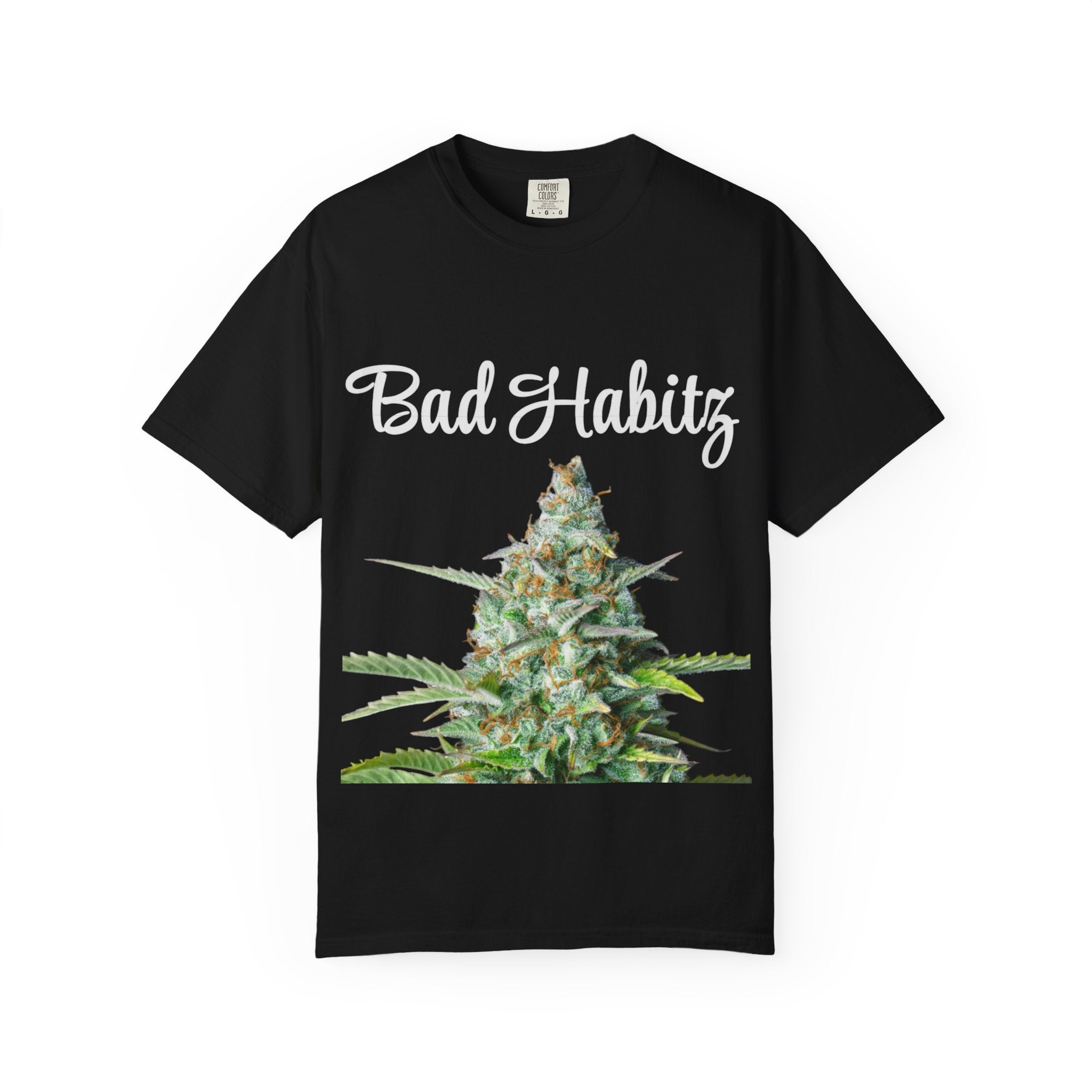Bad Habits T-shirt - Image on Front