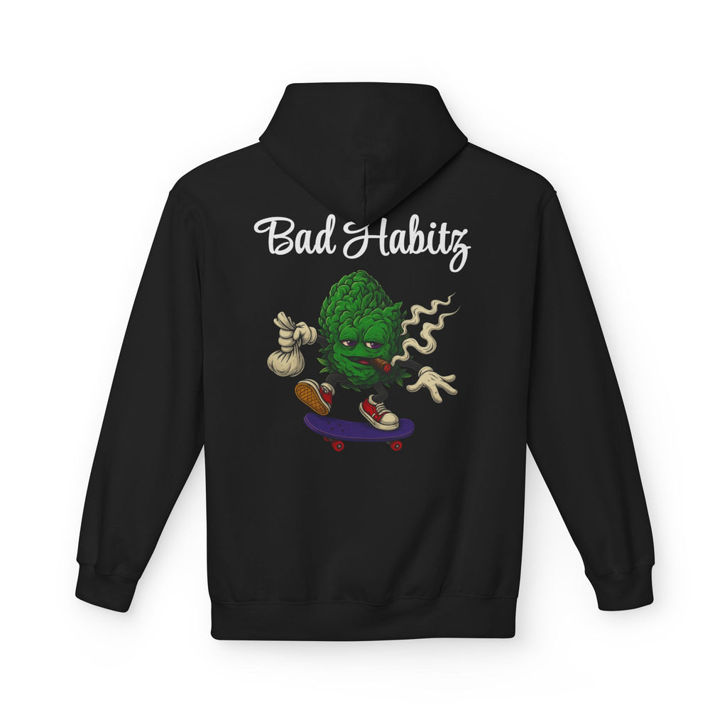 Bad Habitz Hoodie - Image on Back