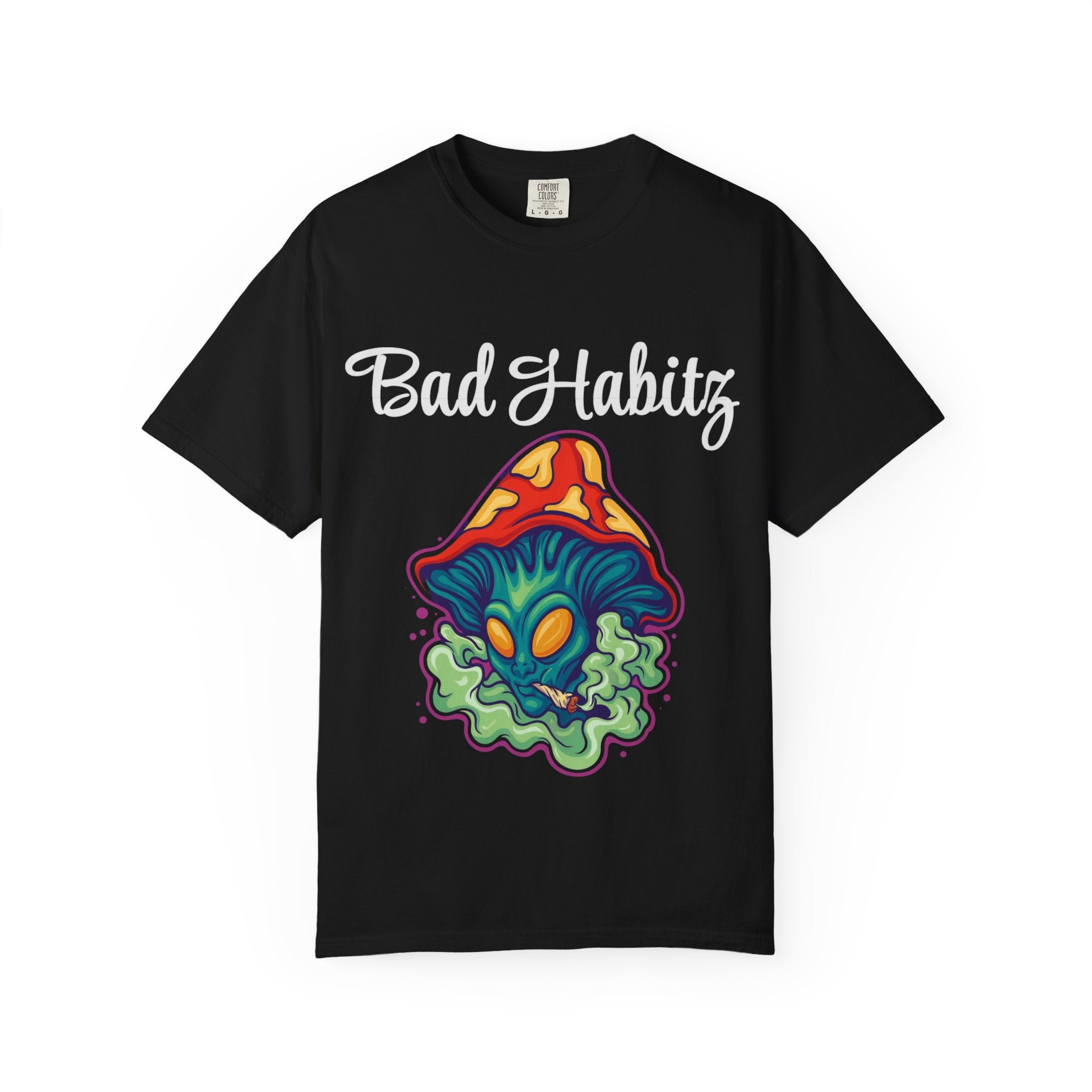 Bad Habits T-shirt - Image on Front