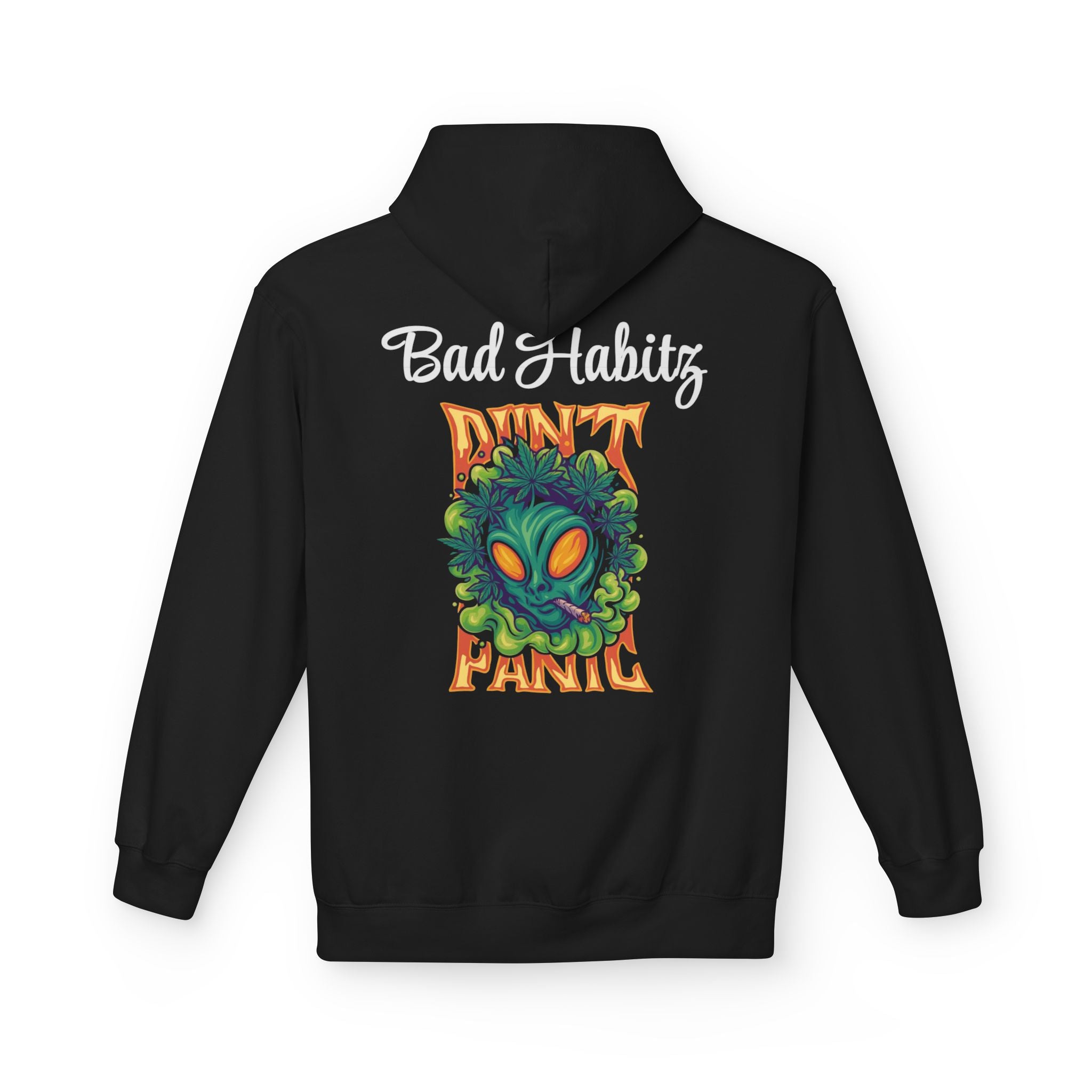 Bad Habitz Hoodie - Image on Back