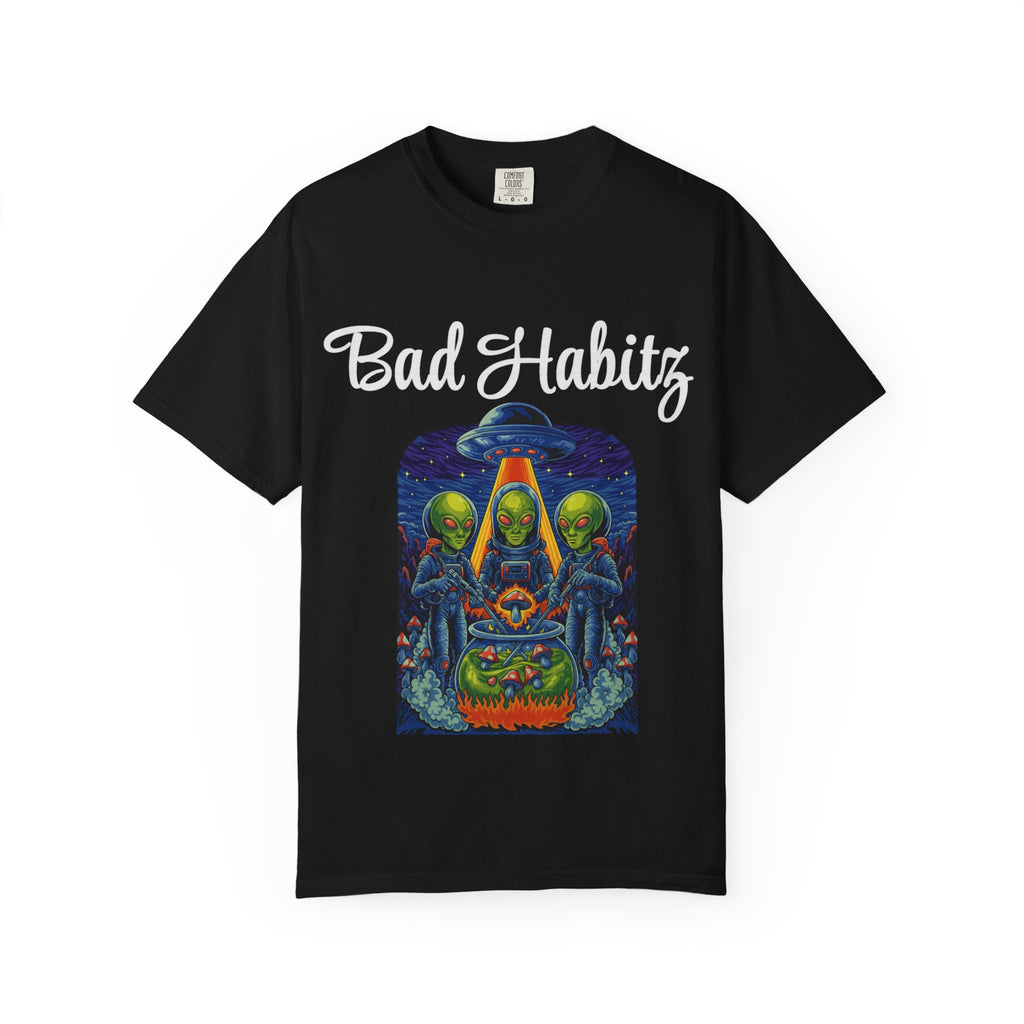 Bad Habits T-shirt - Image on Front