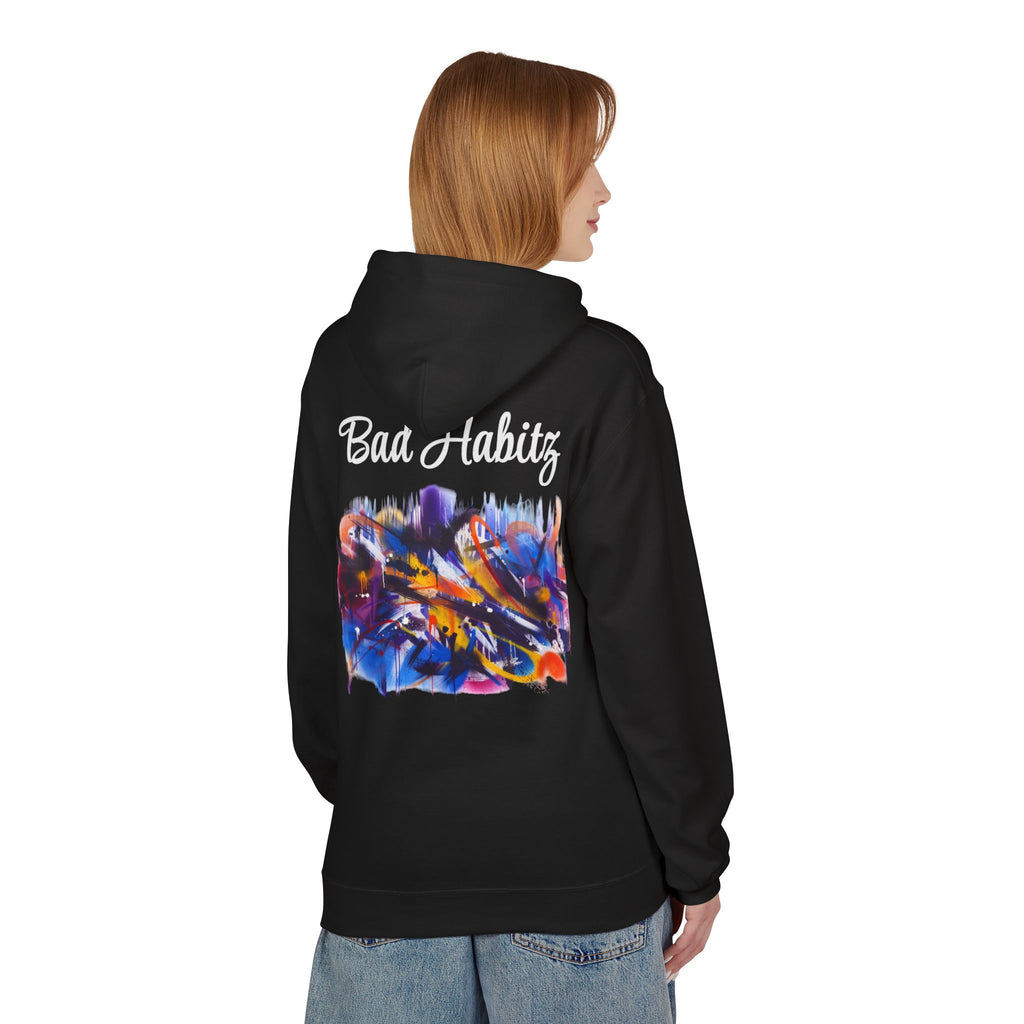 Bad Habitz Hoodie - Image on Back