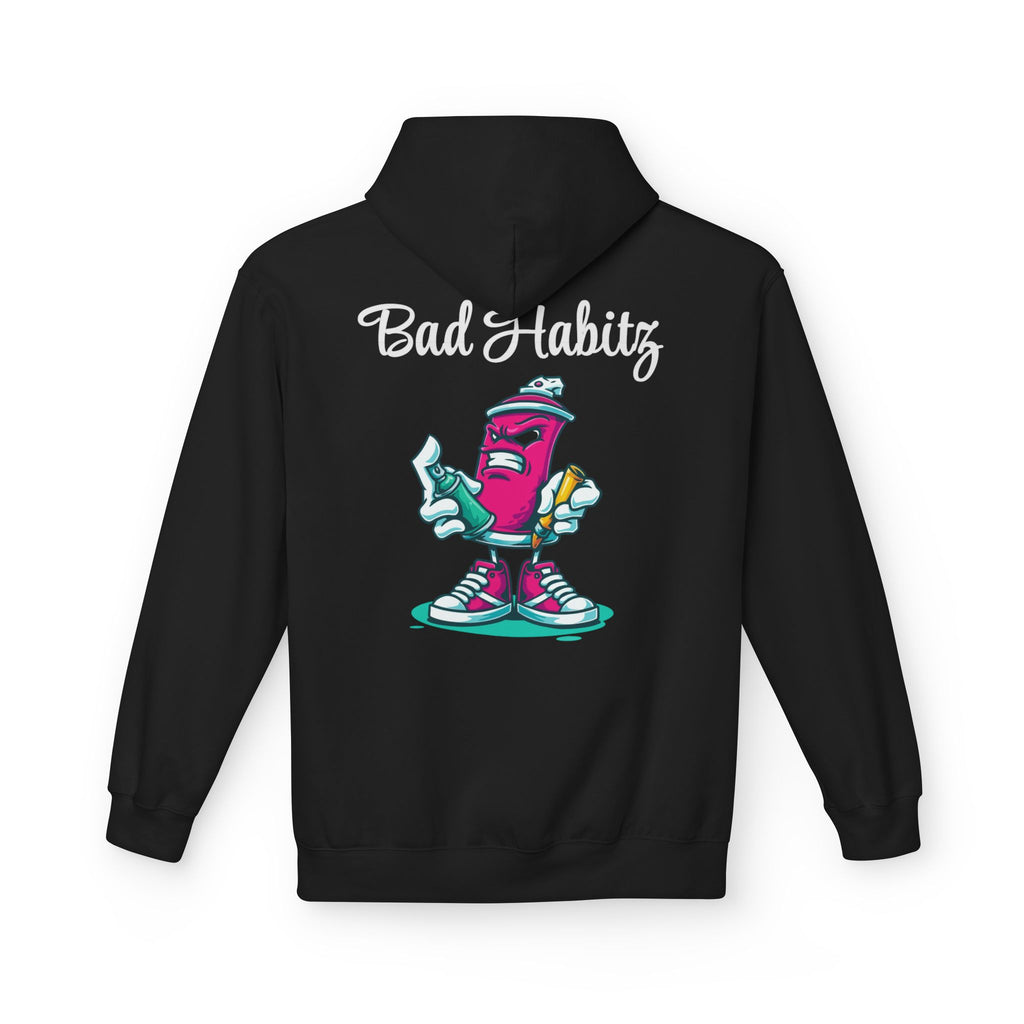 Bad Habitz Hoodie - Image on Back