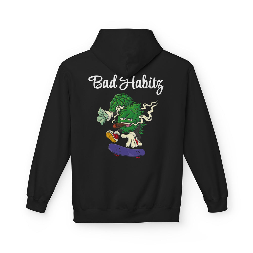 Bad Habitz Hoodie - Image on Back