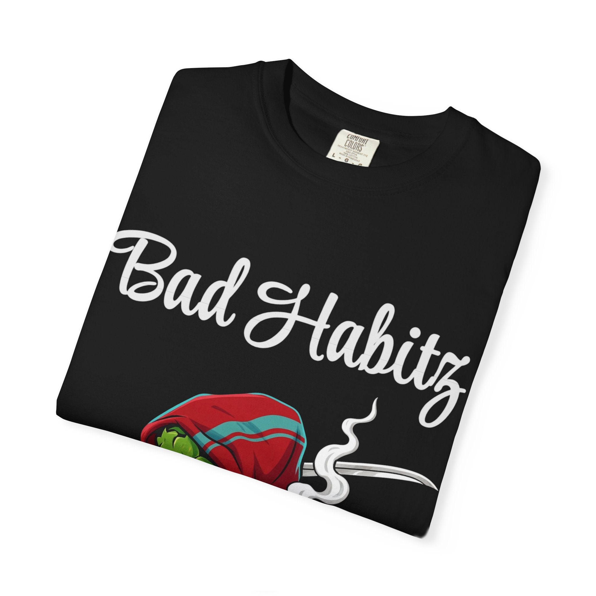 Bad Habits T-shirt - Image on Front