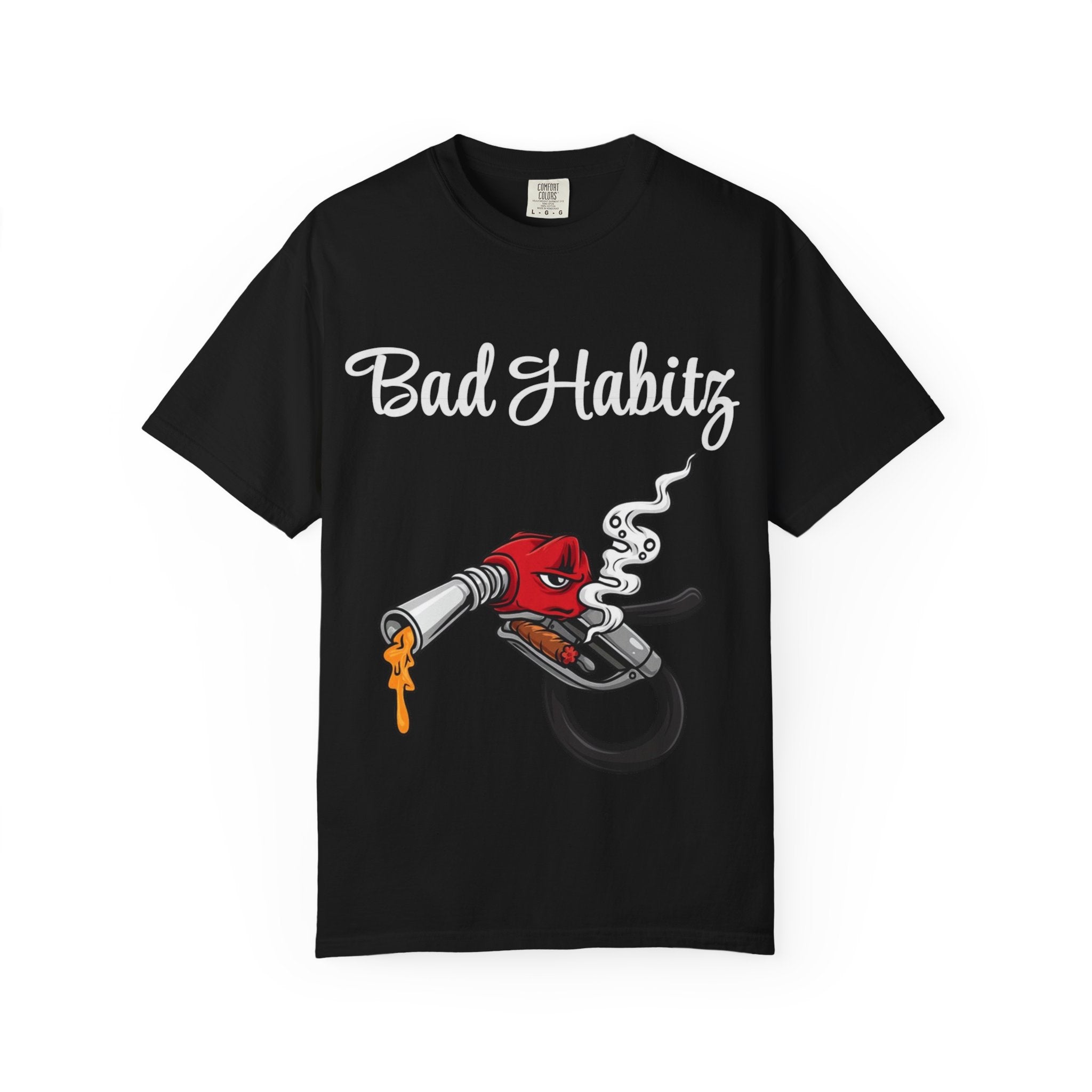 Bad Habits T-shirt - Image on Front