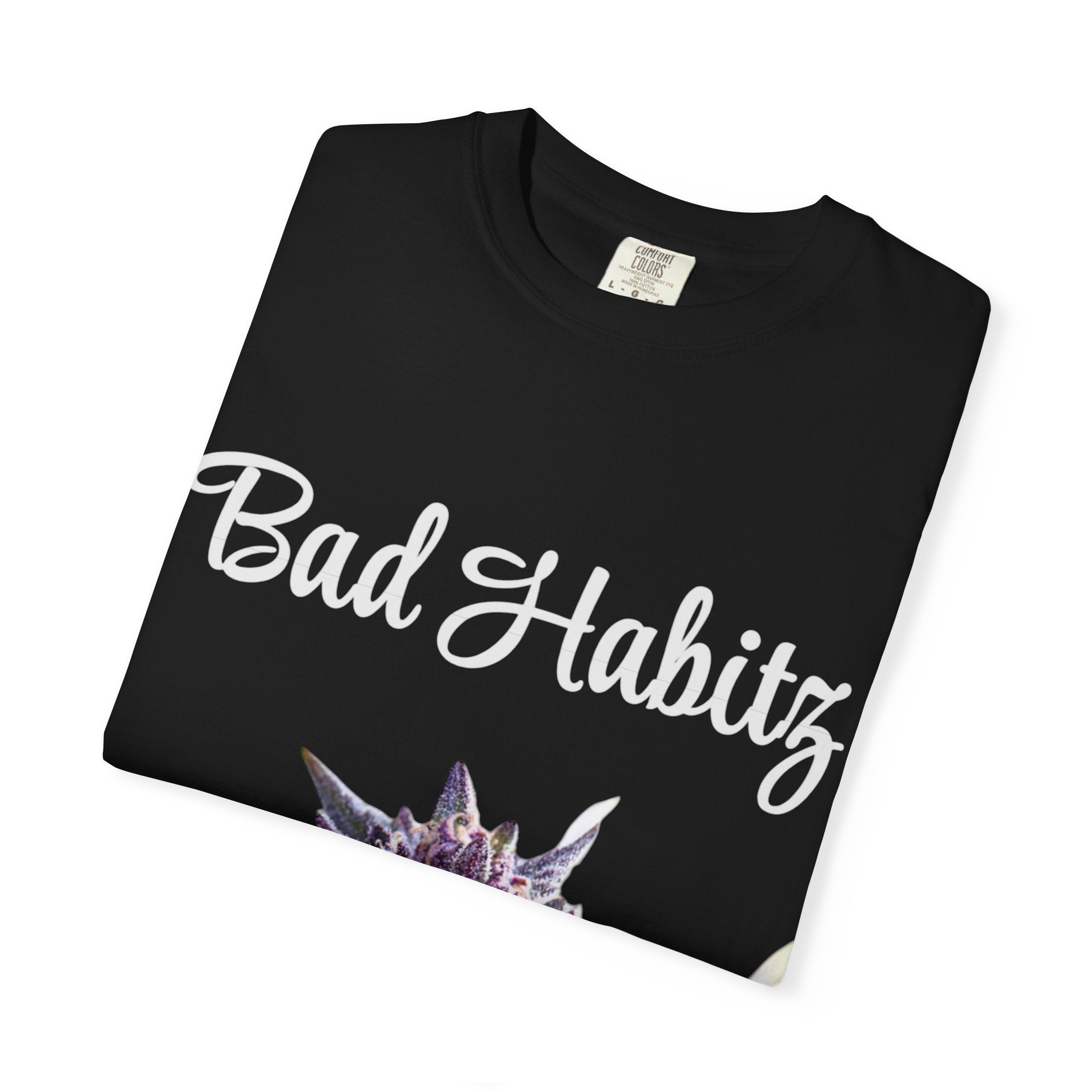 Bad Habits T-shirt - Image on Front