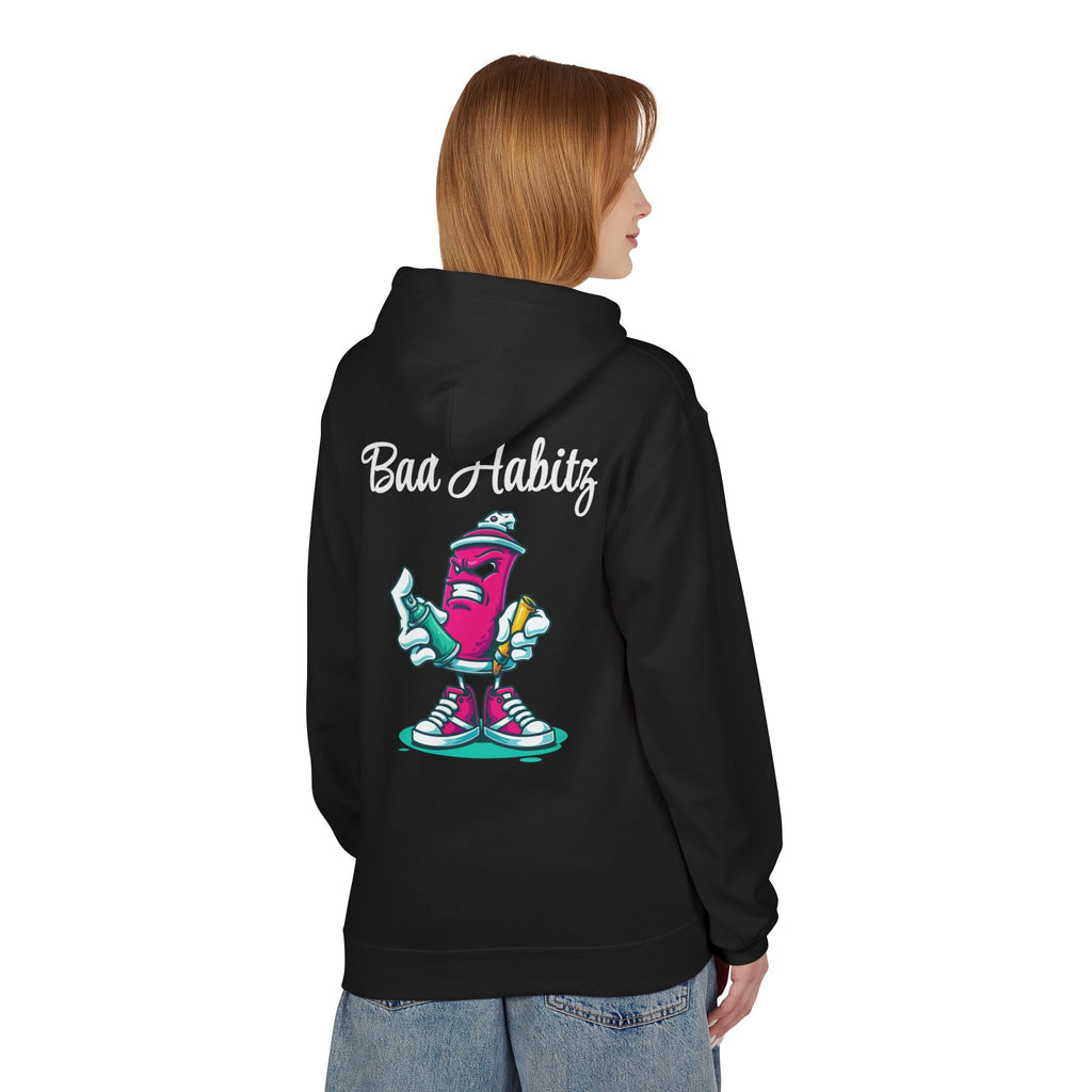 Bad Habitz Hoodie - Image on Back