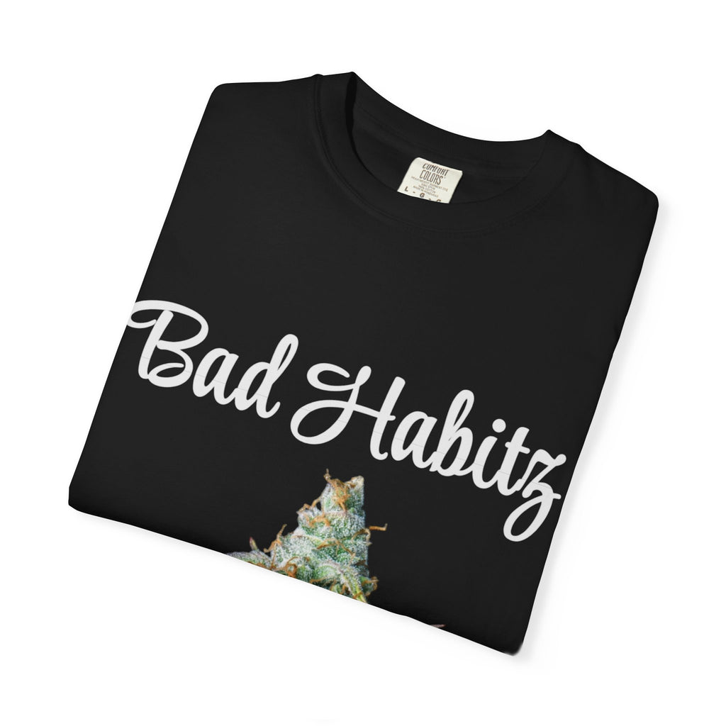 Bad Habits T-shirt - Image on Front