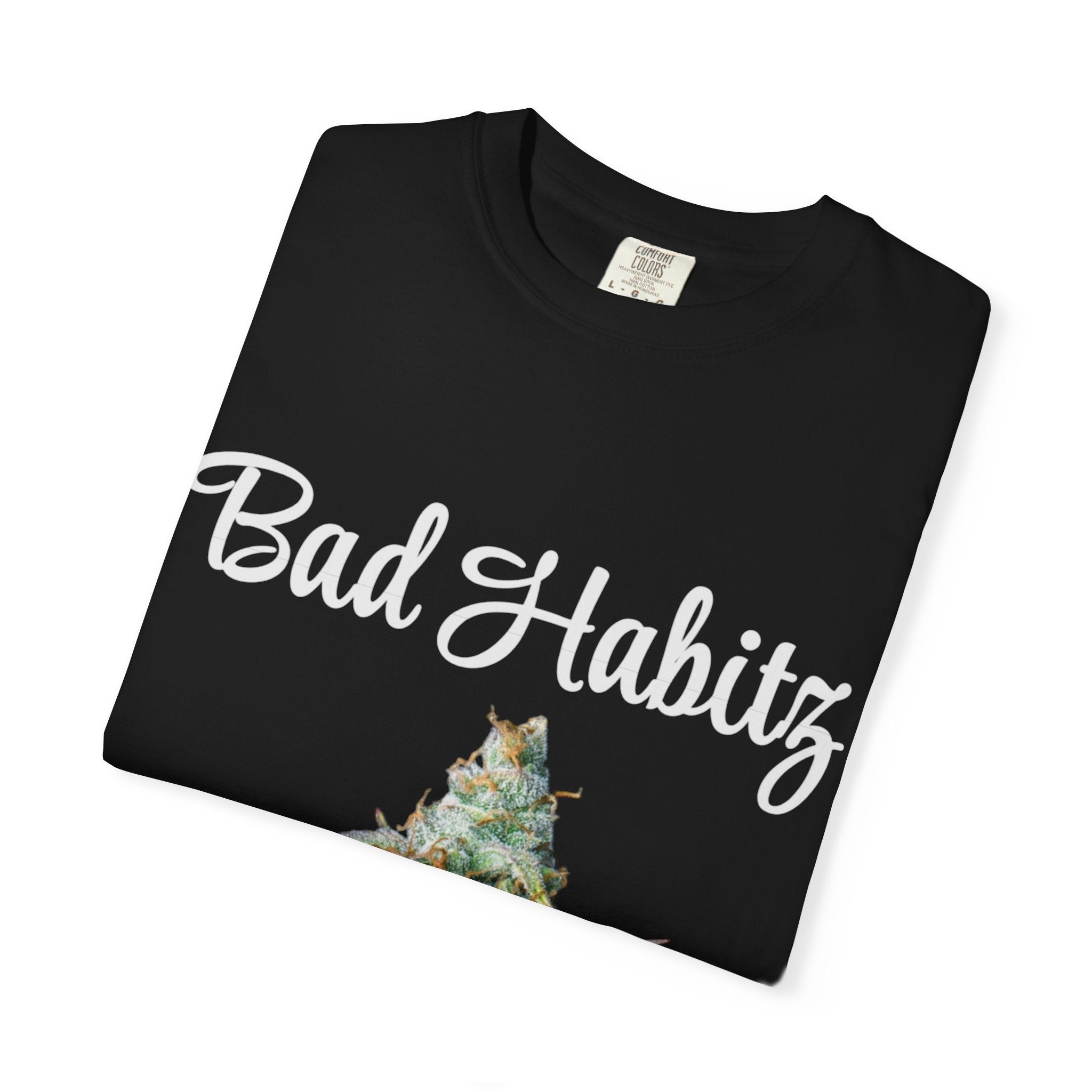 Bad Habits T-shirt - Image on Front
