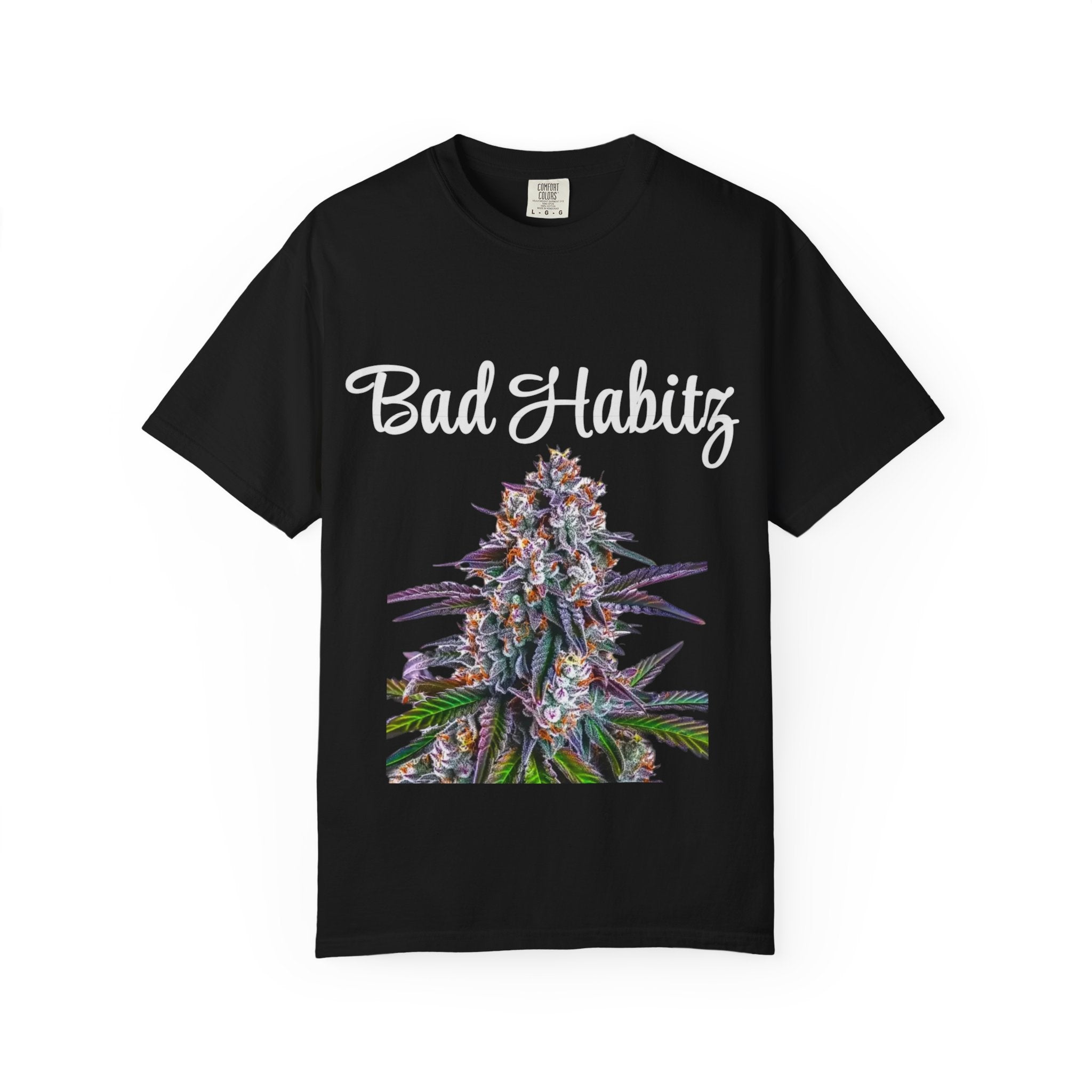 Bad Habits T-shirt - Image on Front