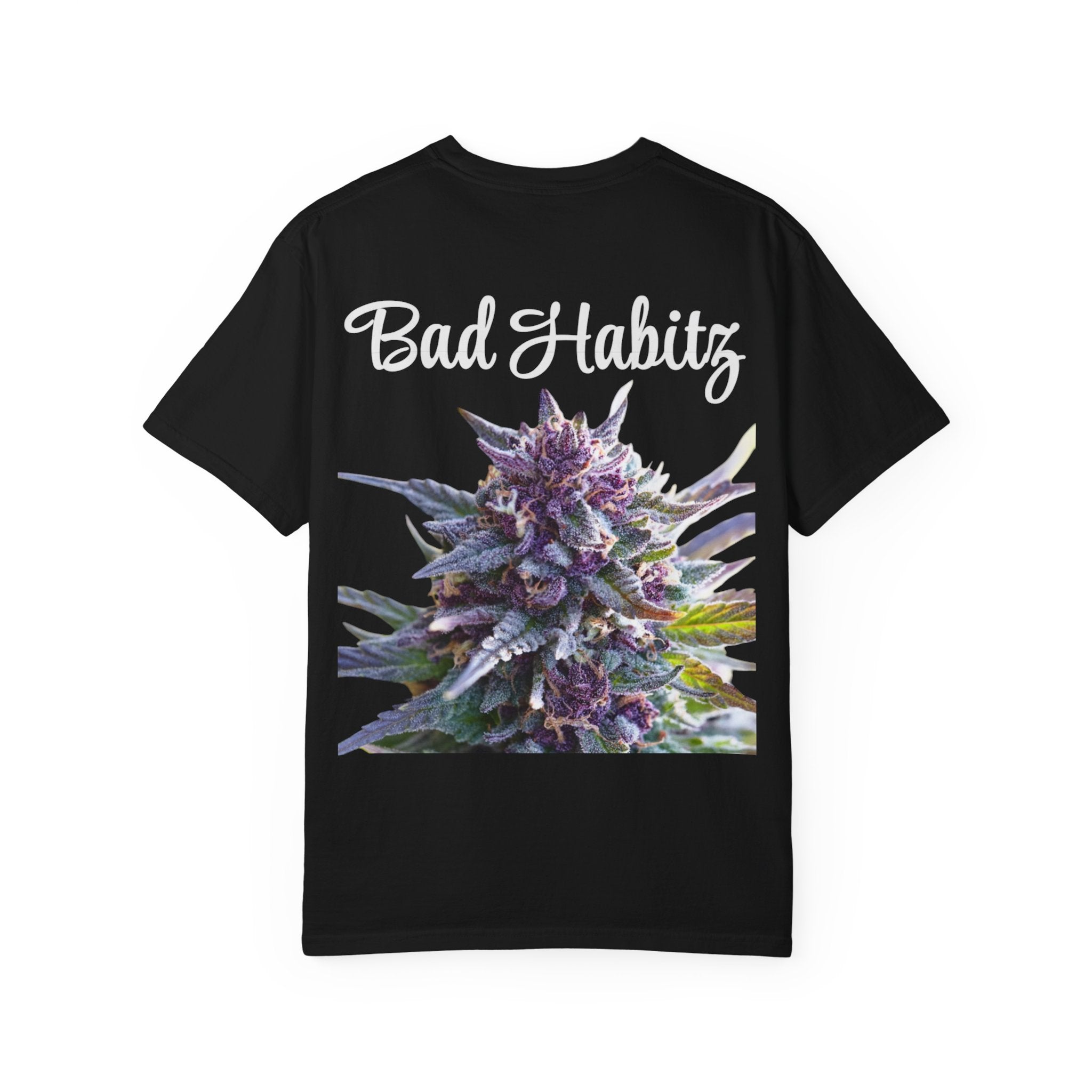 Bad Habits T-shirt - Image on Back
