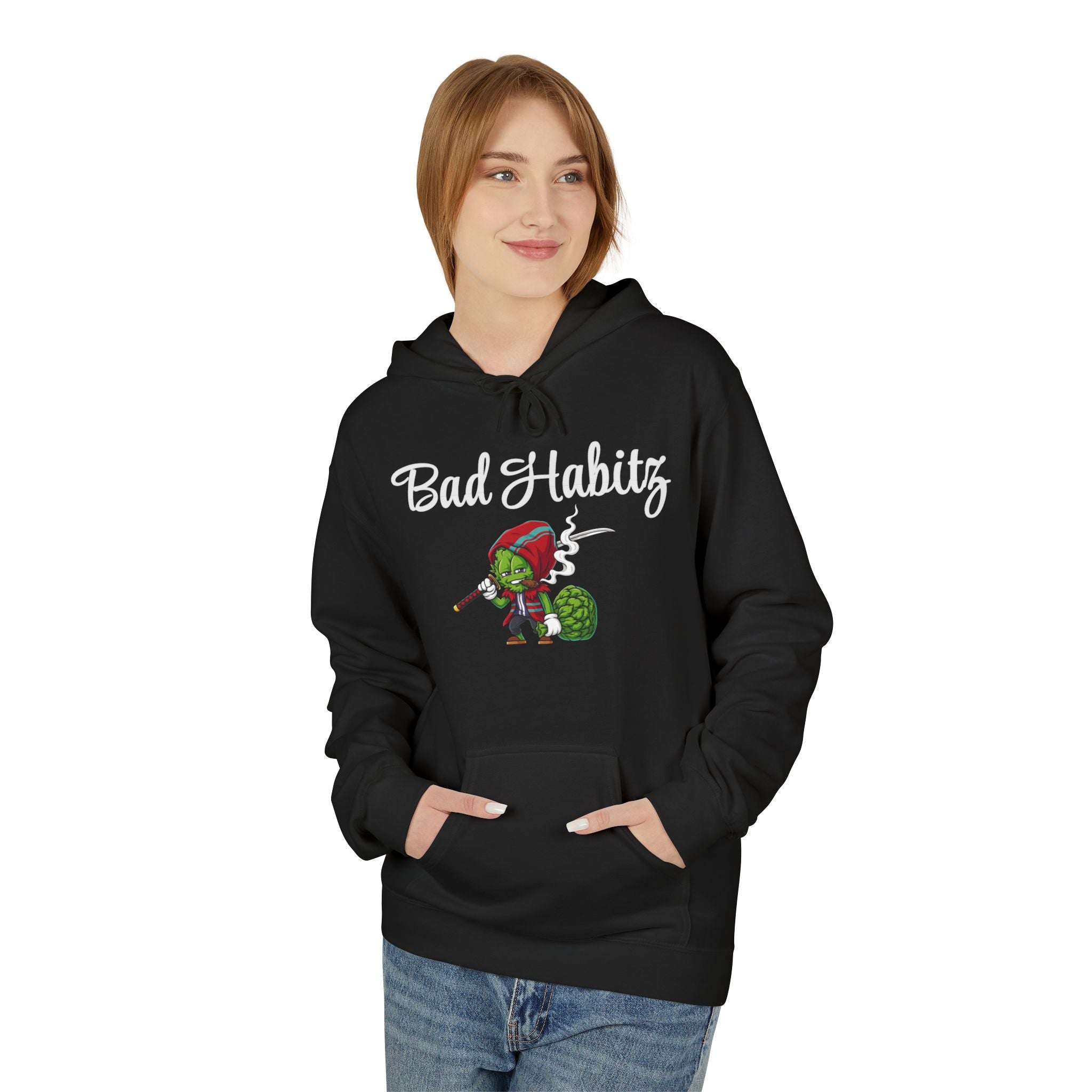 Bad Habitz Hoodie - Image on Front