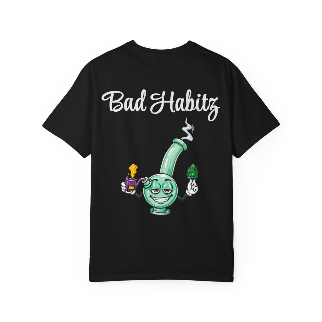 Bad Habits T-shirt - Image on Back