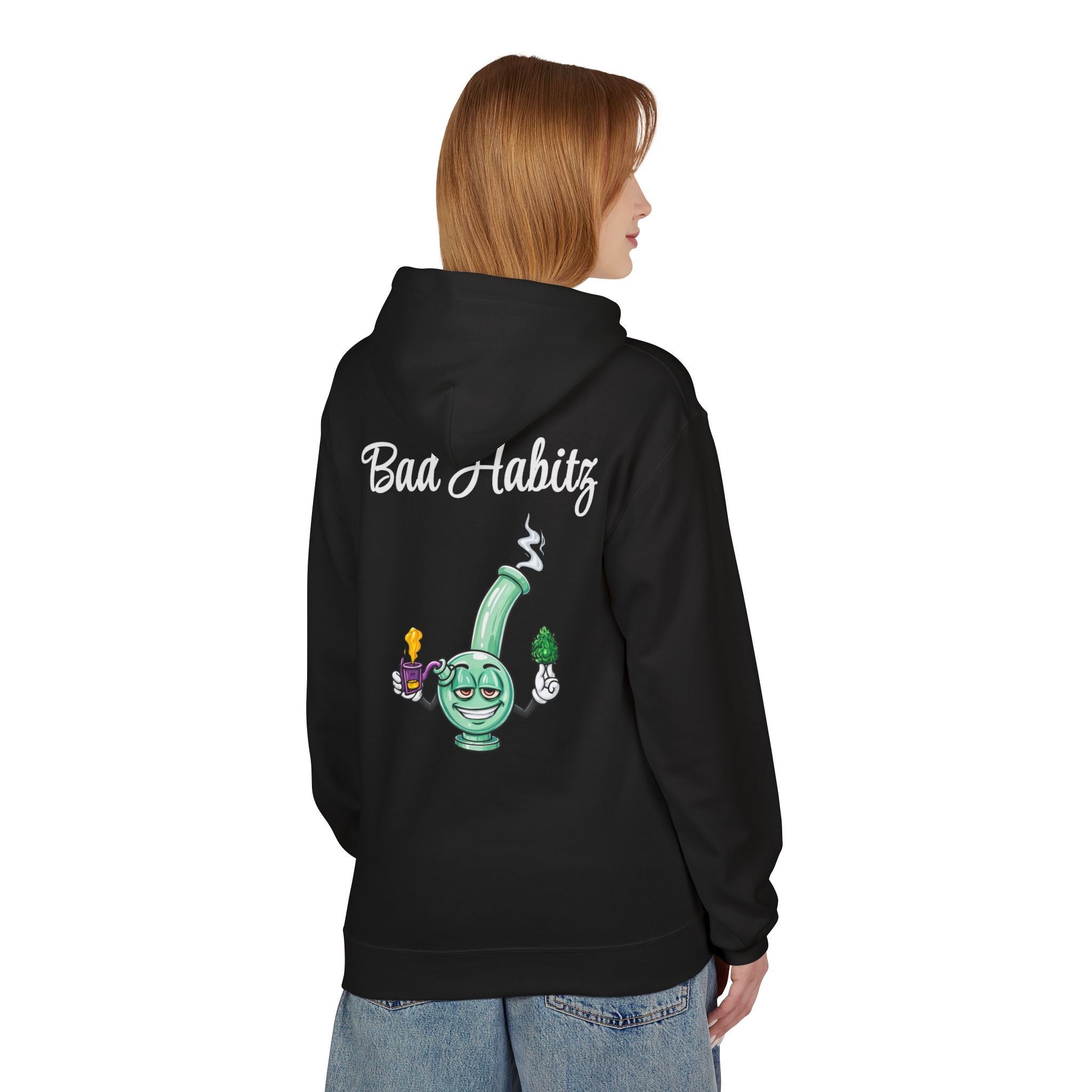 Bad Habitz Hoodie - Image on Back