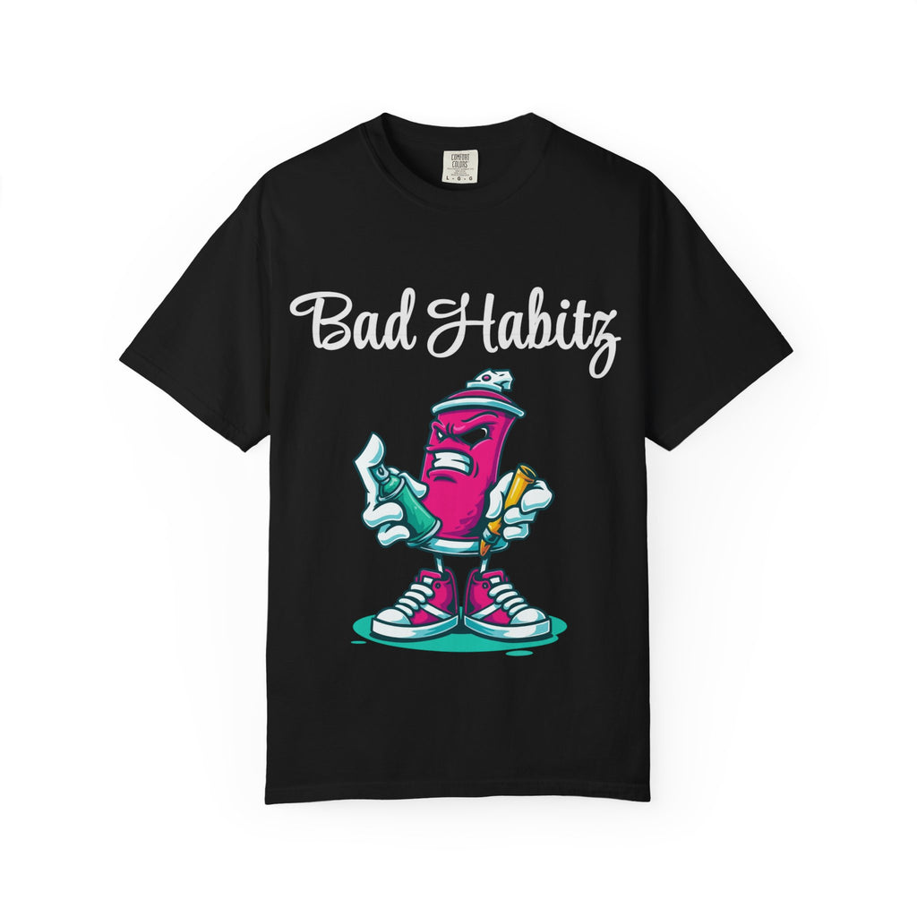 Bad Habits T-shirt - Image on Front