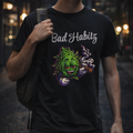 Bad Habits T-shirt - Image on Front