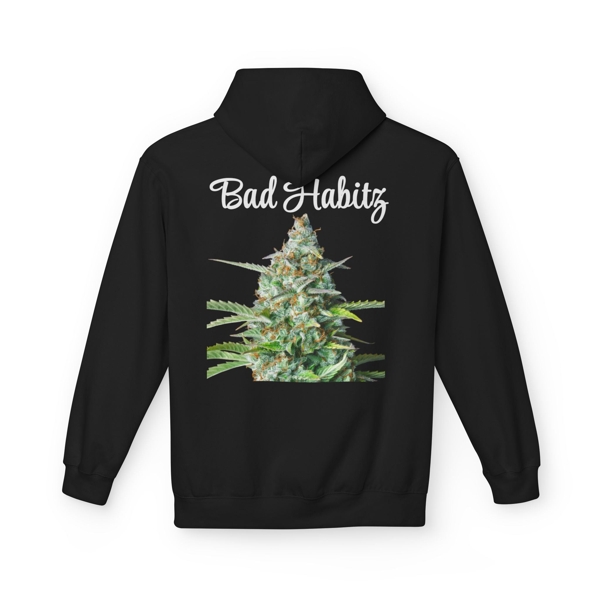 Bad Habitz Hoodie - Image on Back