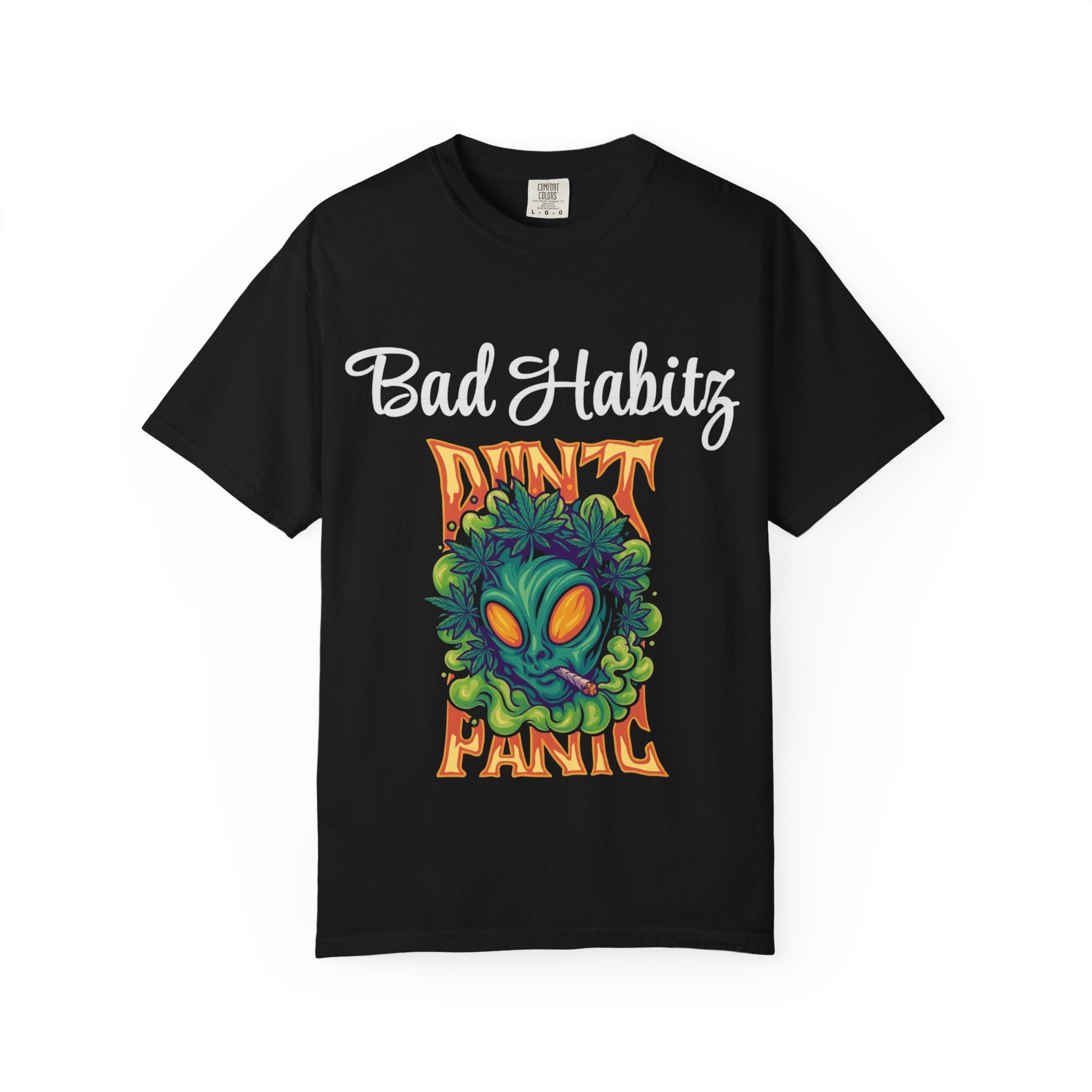 Bad Habits T-shirt - Image on Front