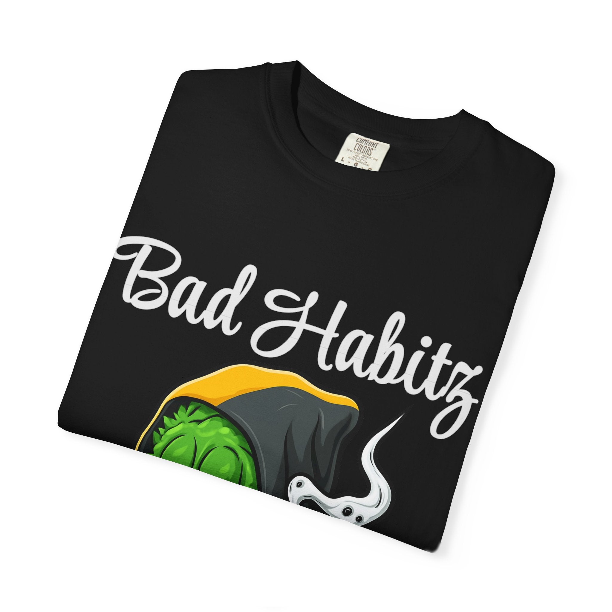 Bad Habits T-shirt - Image on Front