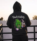 Bad Habitz Hoodie - Image on Back